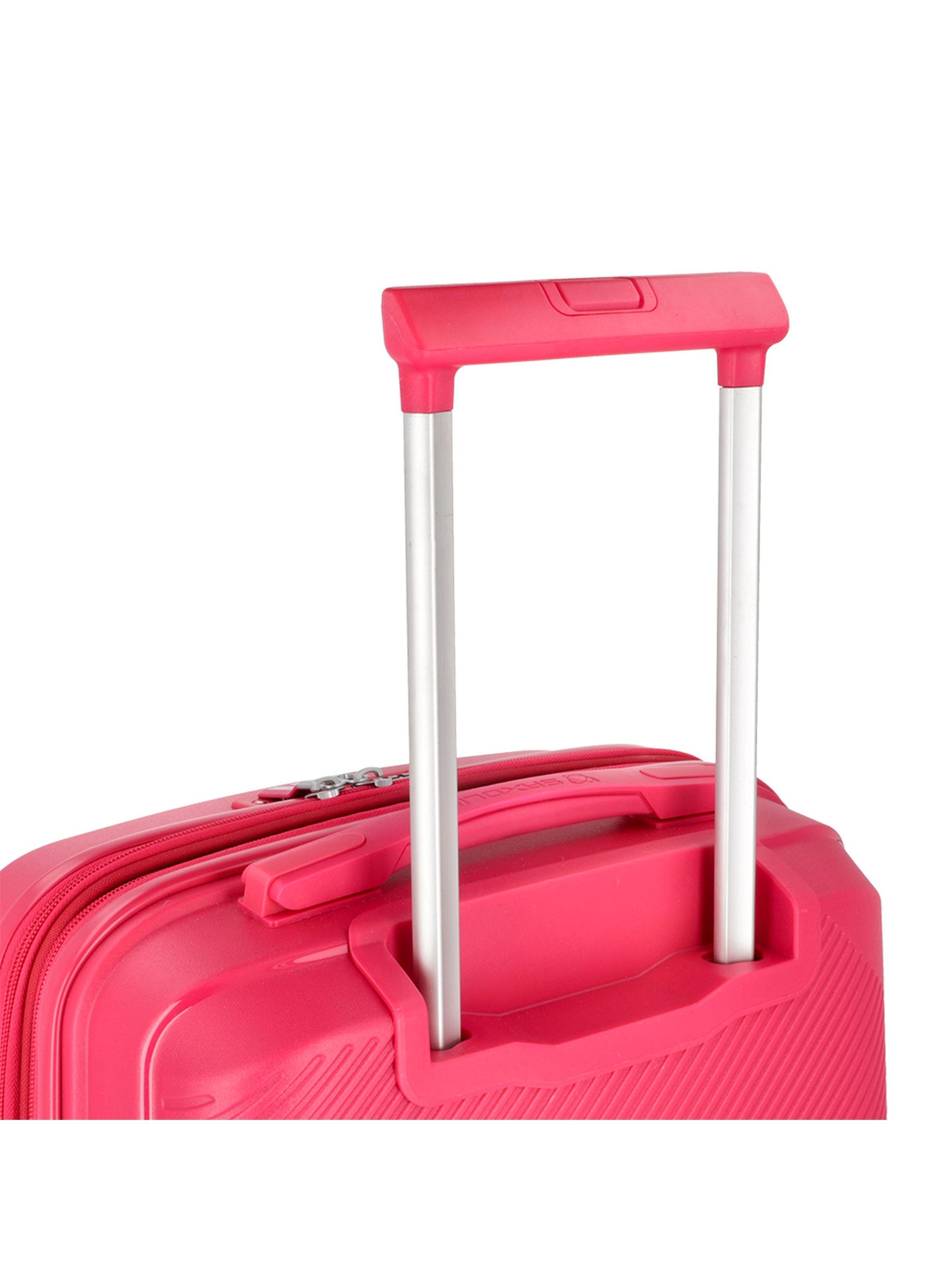 Maleta de Cabina Saxoline Nickel Rosado-9