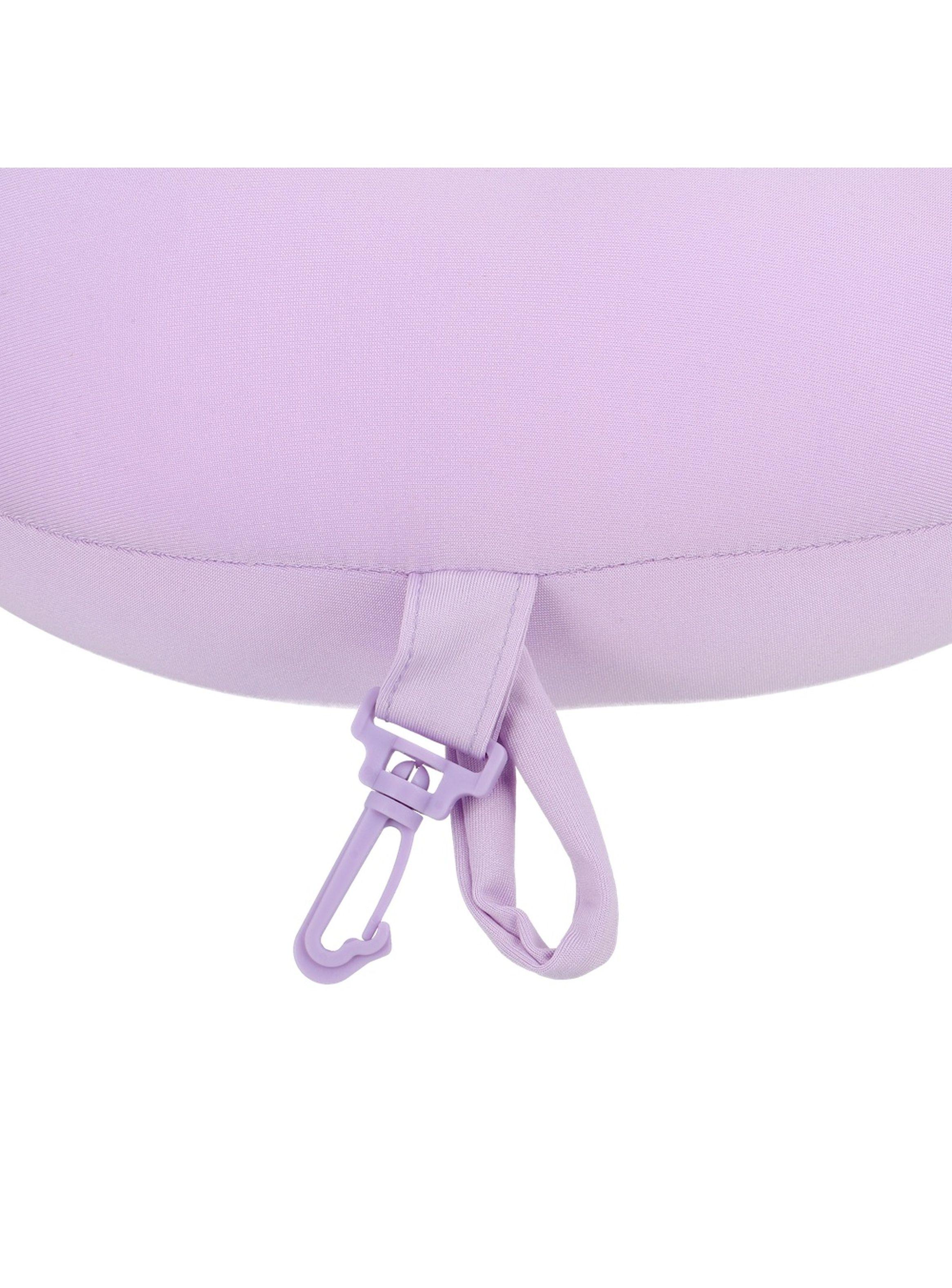 Almohada Cervical Inteligente para Viaje Saxoline Lila-3