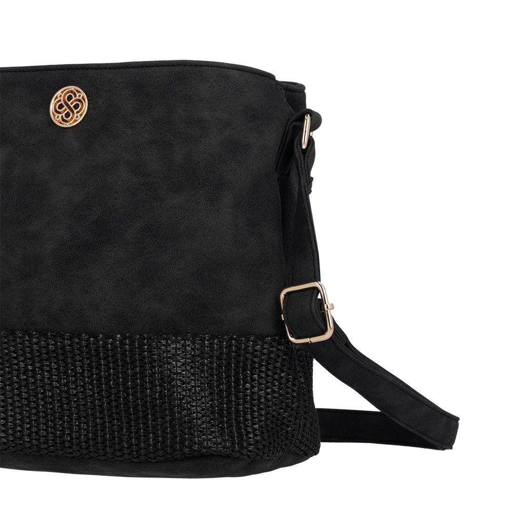 Bandolera Secret Portugal Negro M-4