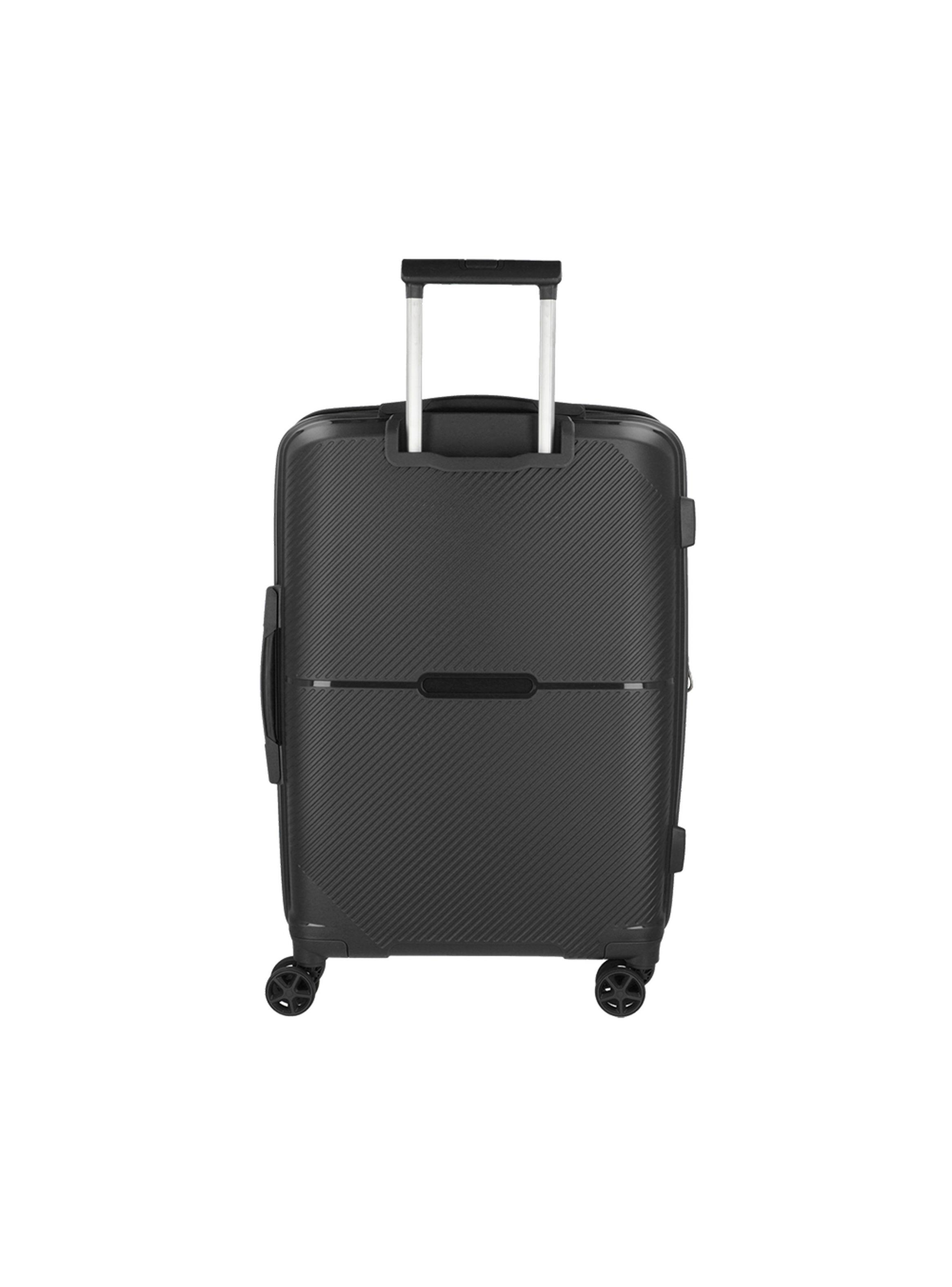 Maleta Mediana Saxoline Nickel Negro-2
