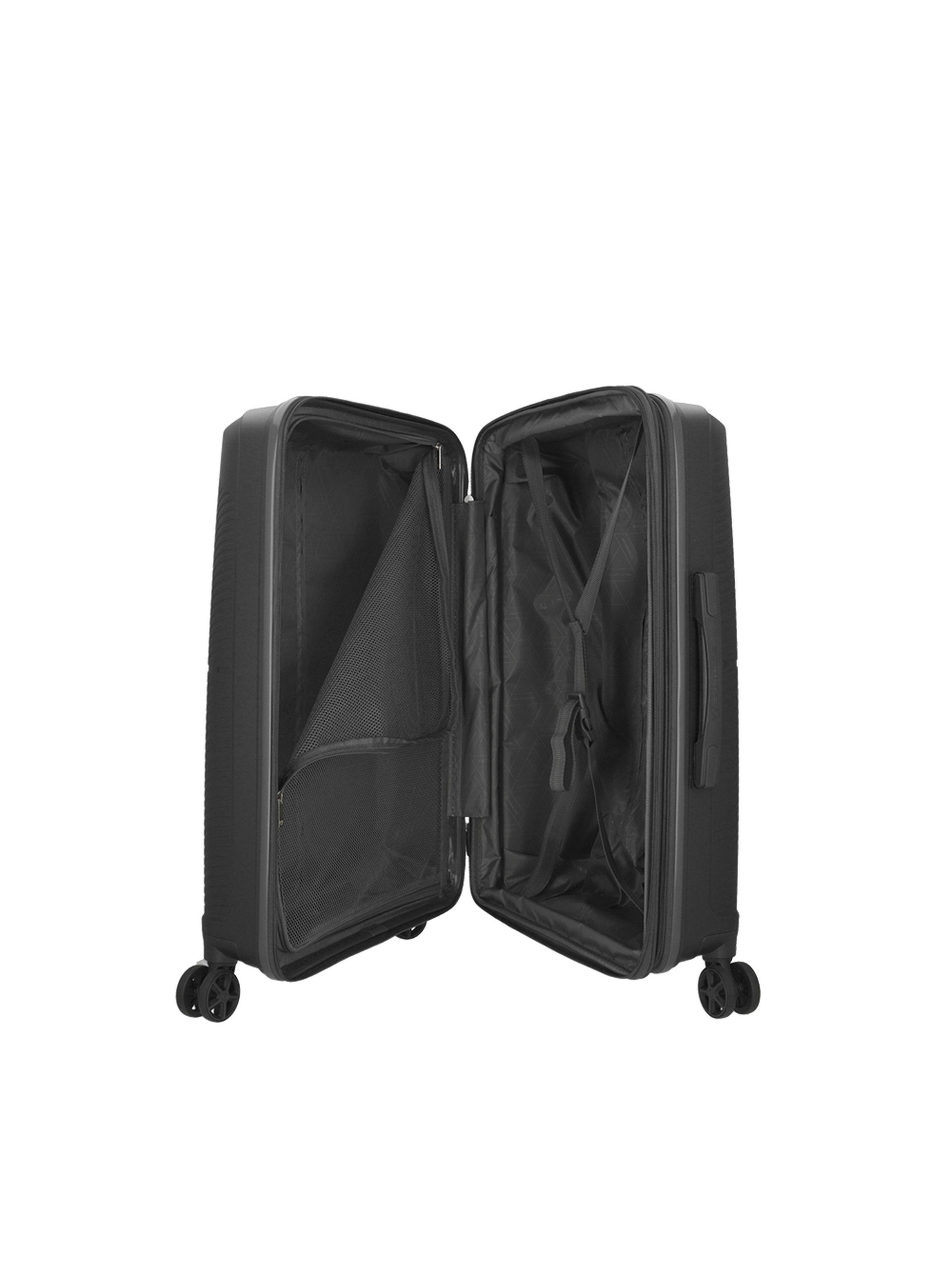 Maleta Mediana Saxoline Nickel Negro-3