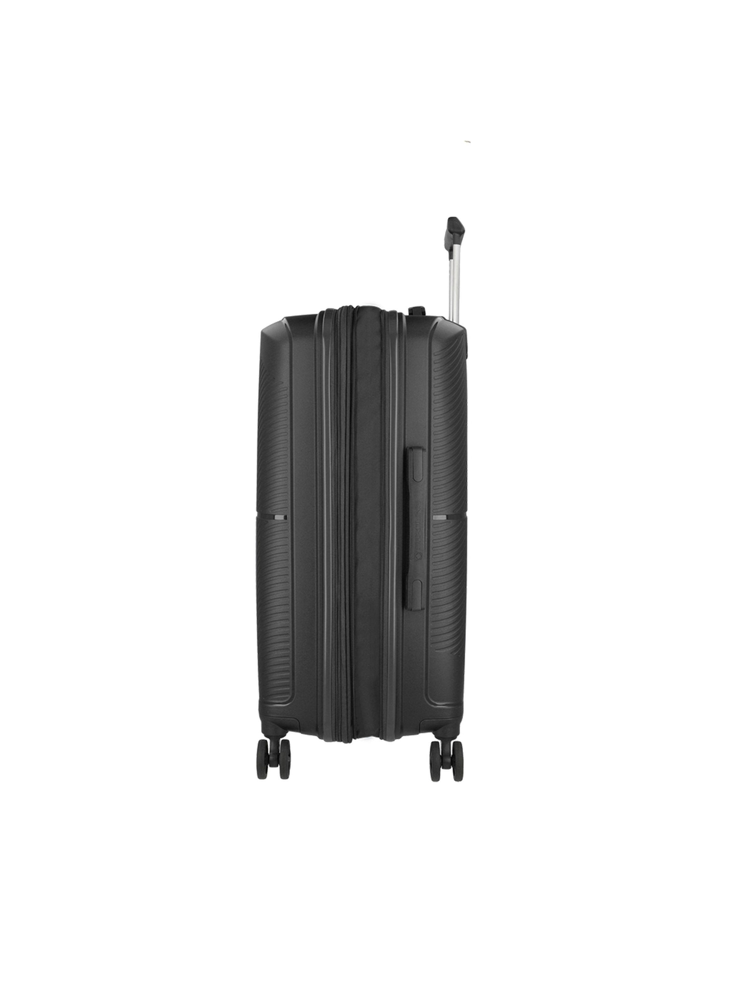 Maleta Mediana Saxoline Nickel Negro-6