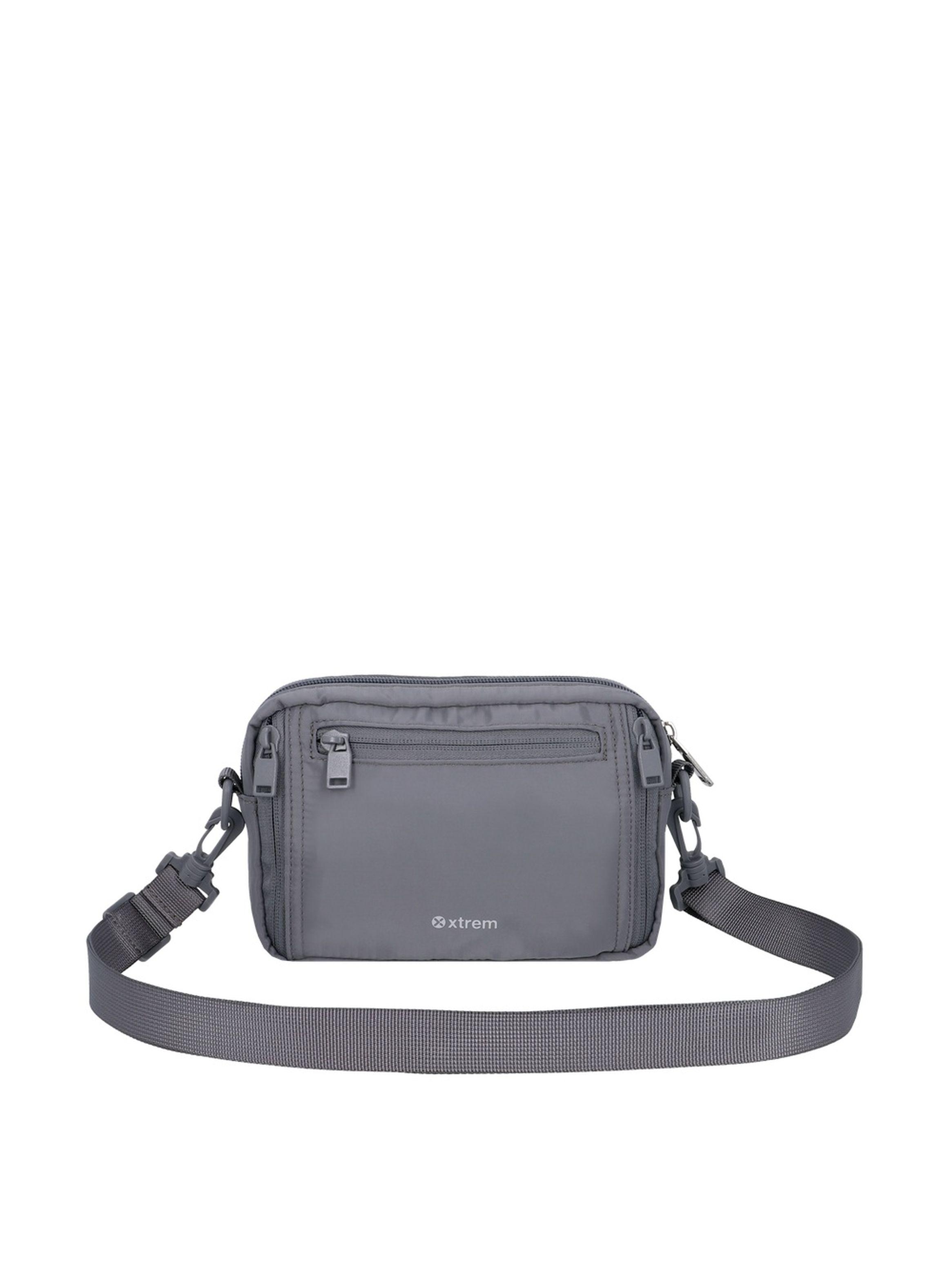 Cartera Bandolera Xtrem Weekend 3XT S Gris-2