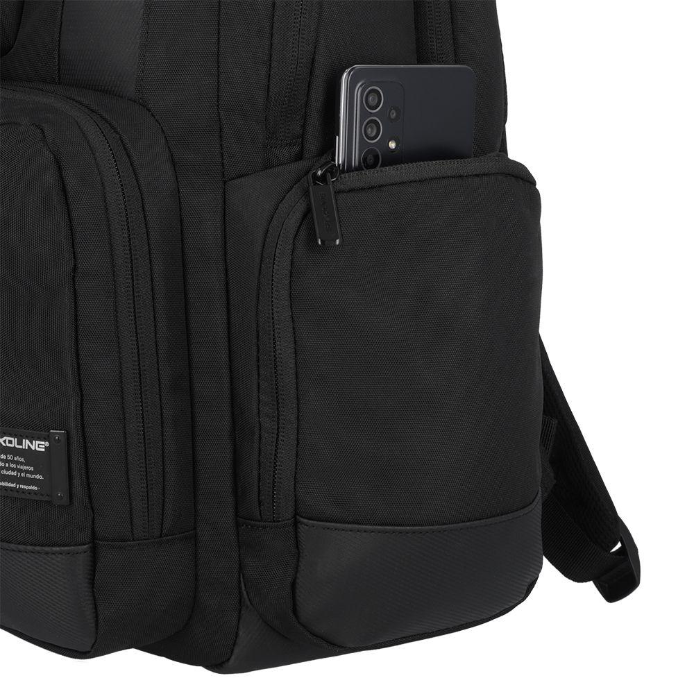 Mochila Notebook Saxoline City Plus Negro 17"-7