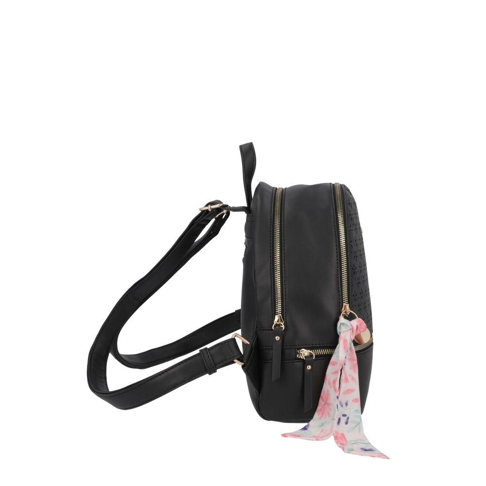 Mochila Zambia Casual Negro Secret M-4