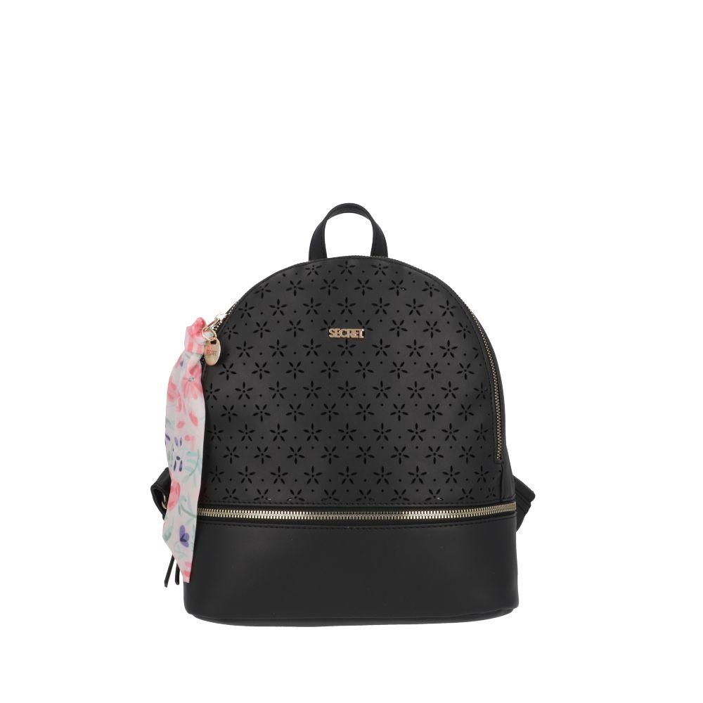 Mochila Zambia Casual Negro Secret M-0