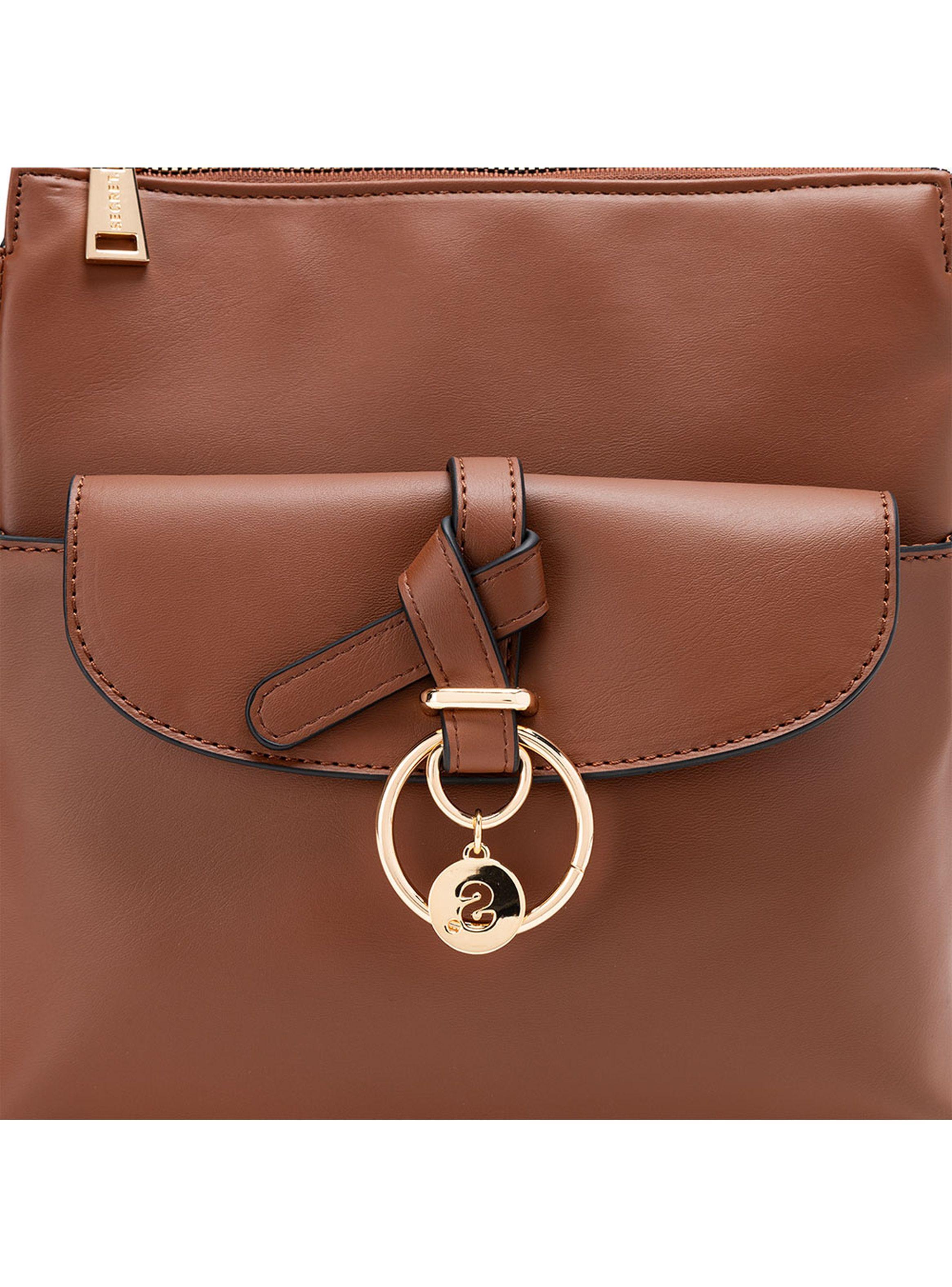 Bandolera Secret Mantua FW24 Café M-6