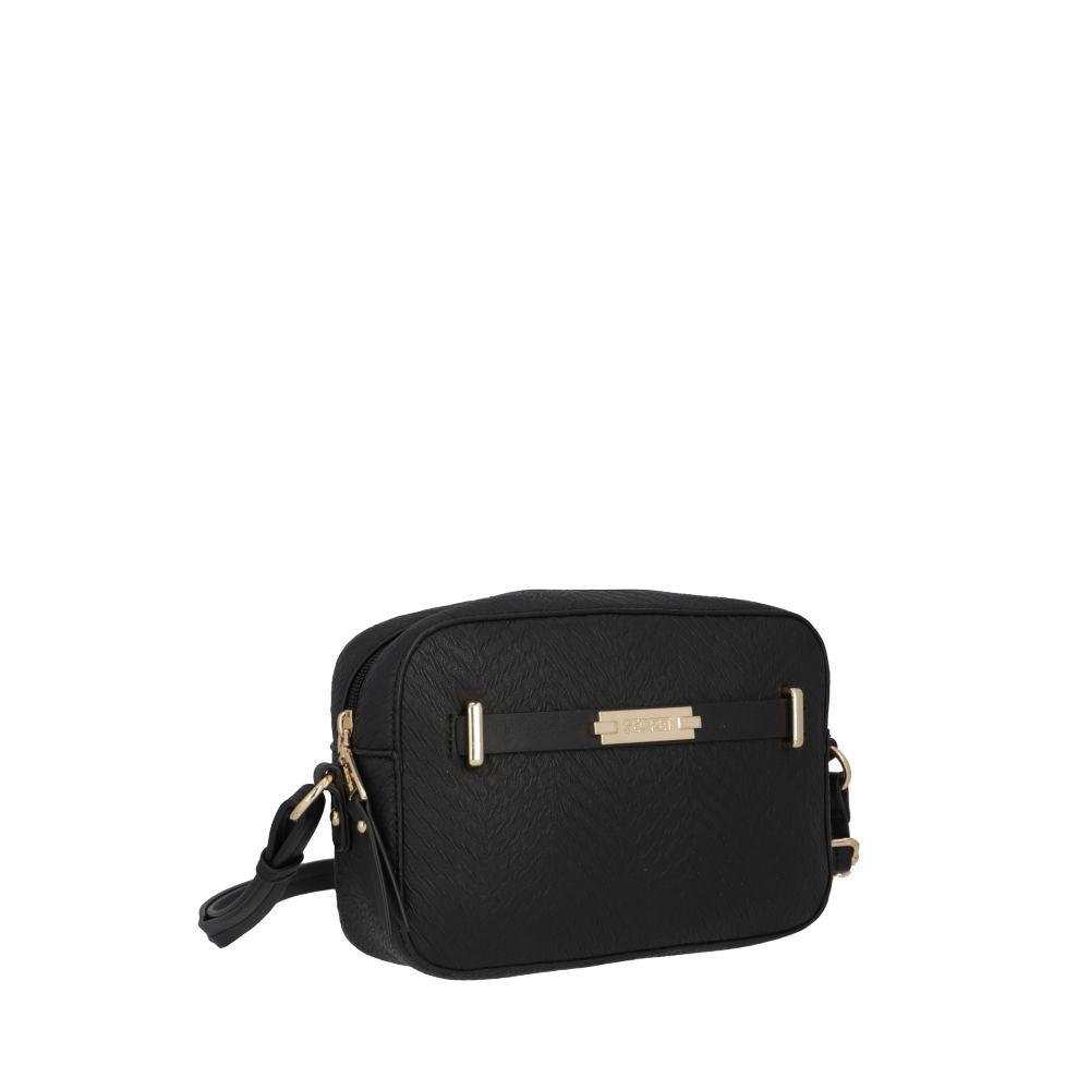 Cartera Kansas Casual Negro Secret S-1