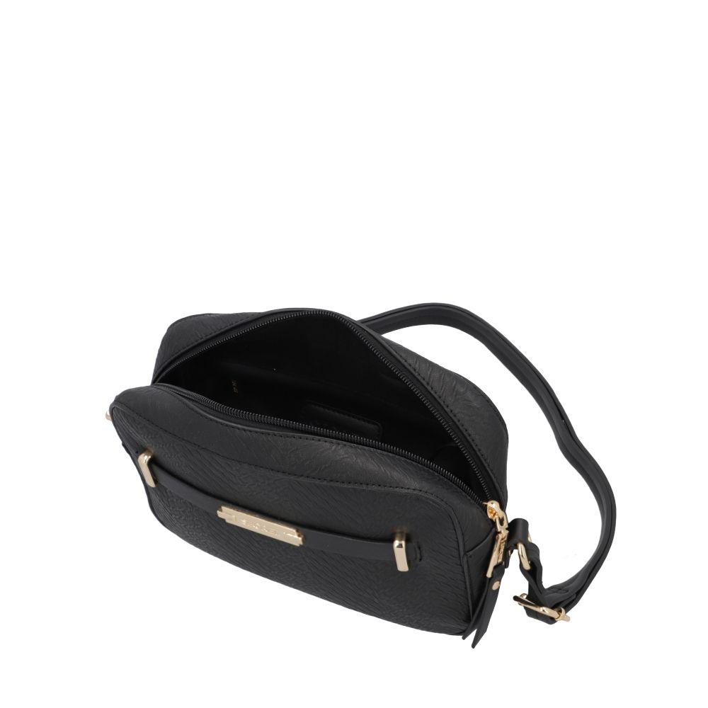 Cartera Kansas Casual Negro Secret S-3