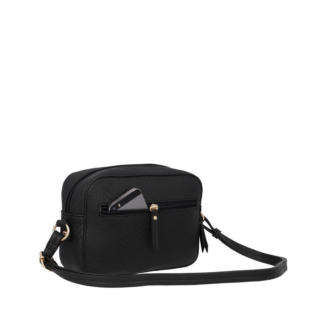 Cartera Kansas Casual Negro Secret S-8