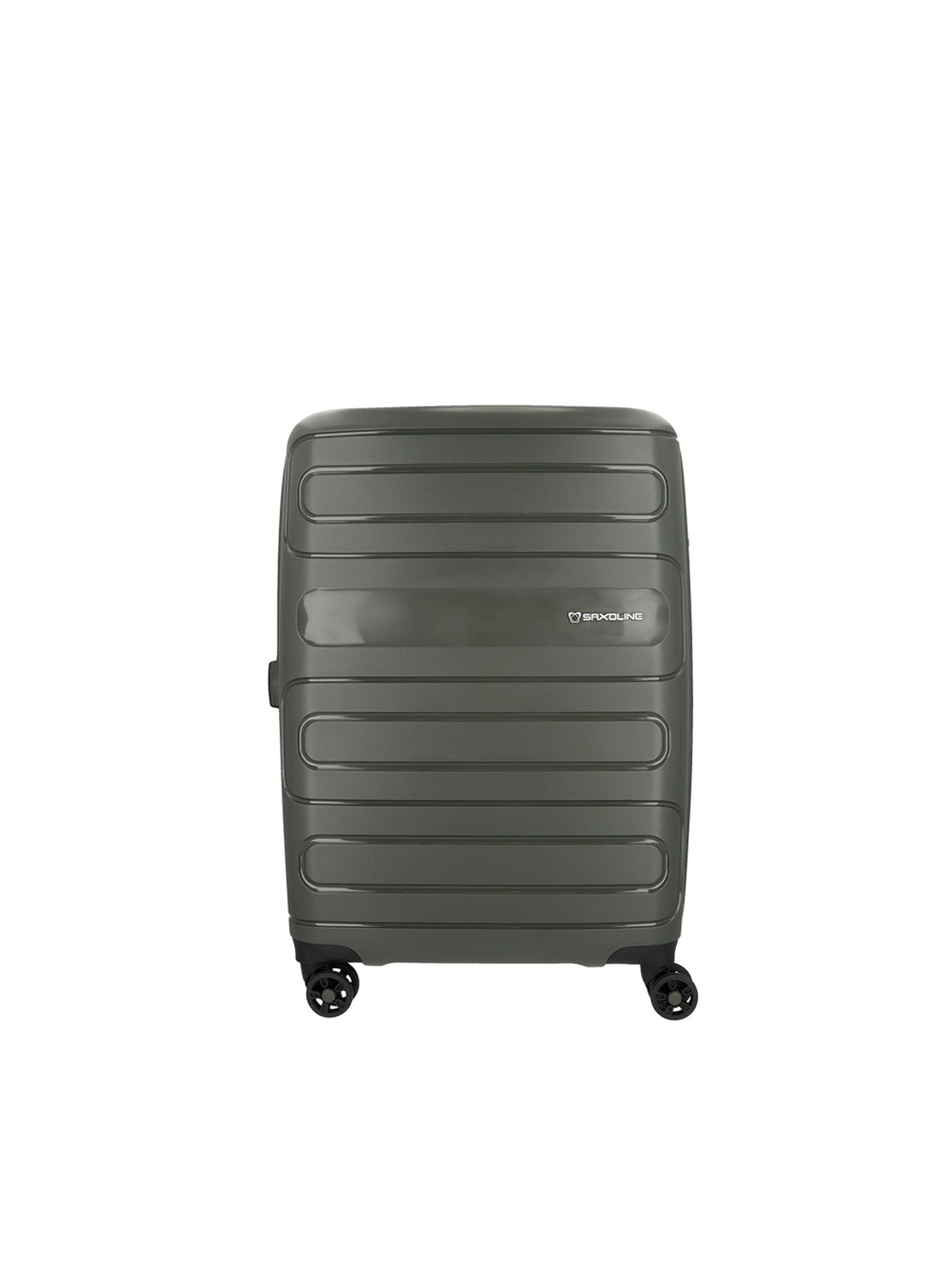 Maleta Mediana Saxoline Fortress Verde Grisáceo-0