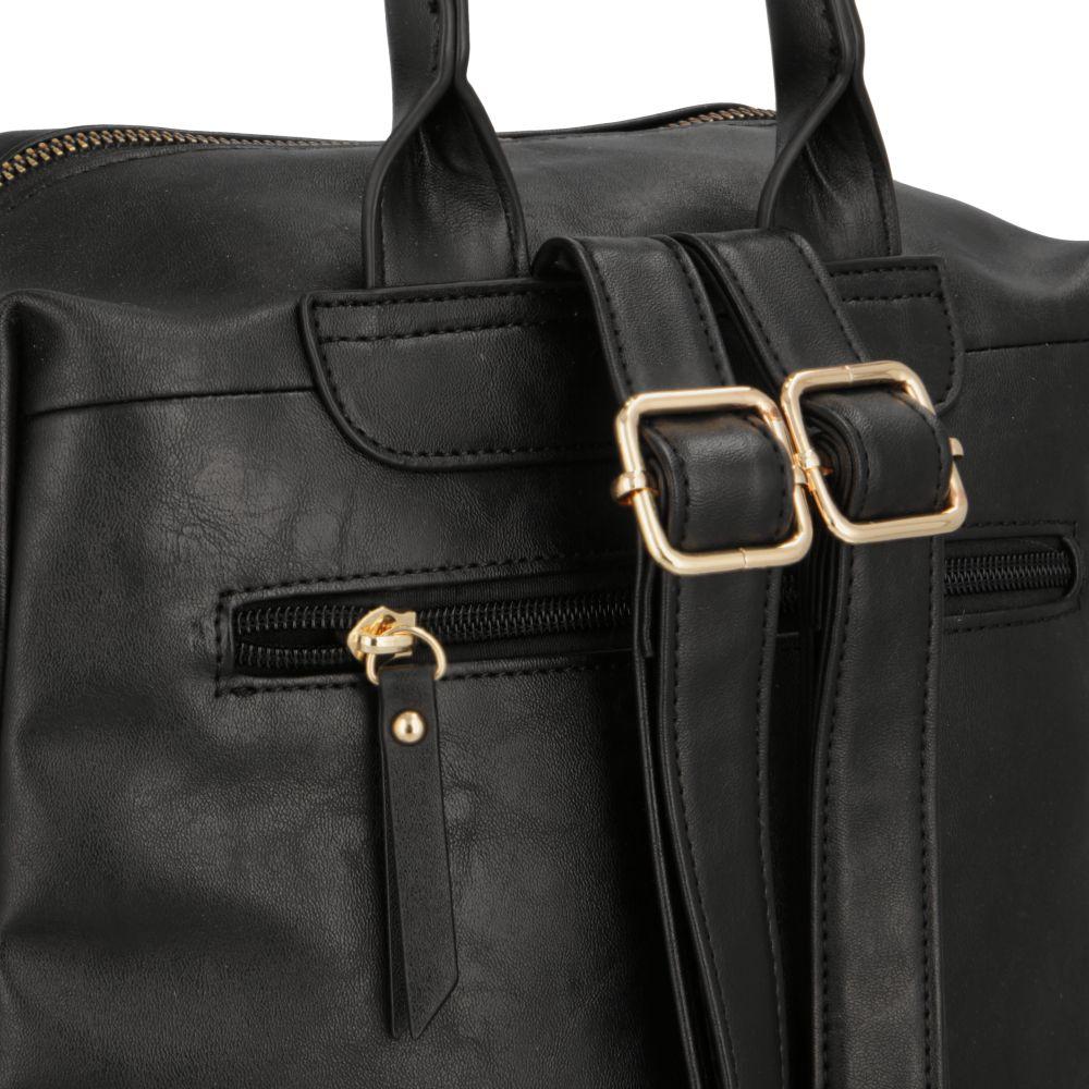 Mochila Granada Casual Negro Secret-6