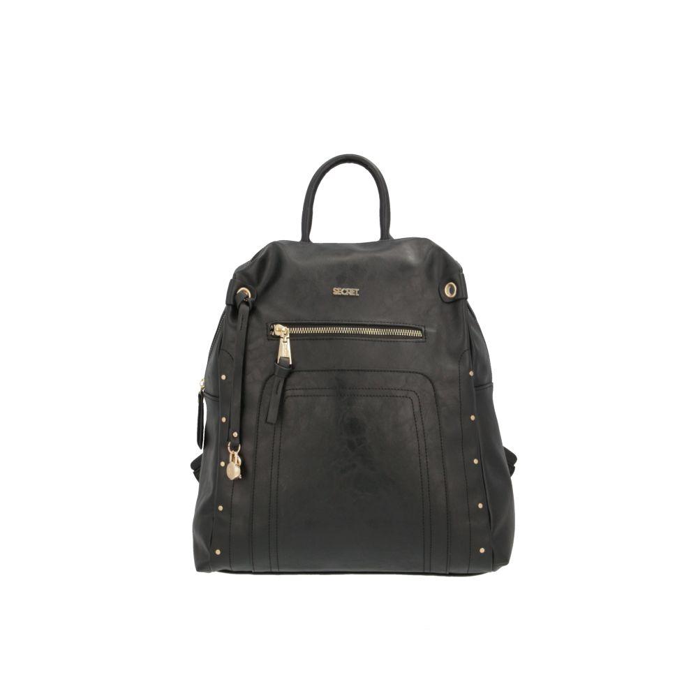 Mochila Granada Casual Negro Secret-1