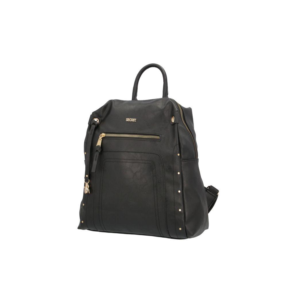 Mochila Granada Casual Negro Secret-0