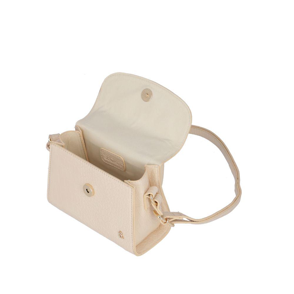 Cartera Viena Casual Marfil Secret XS-3