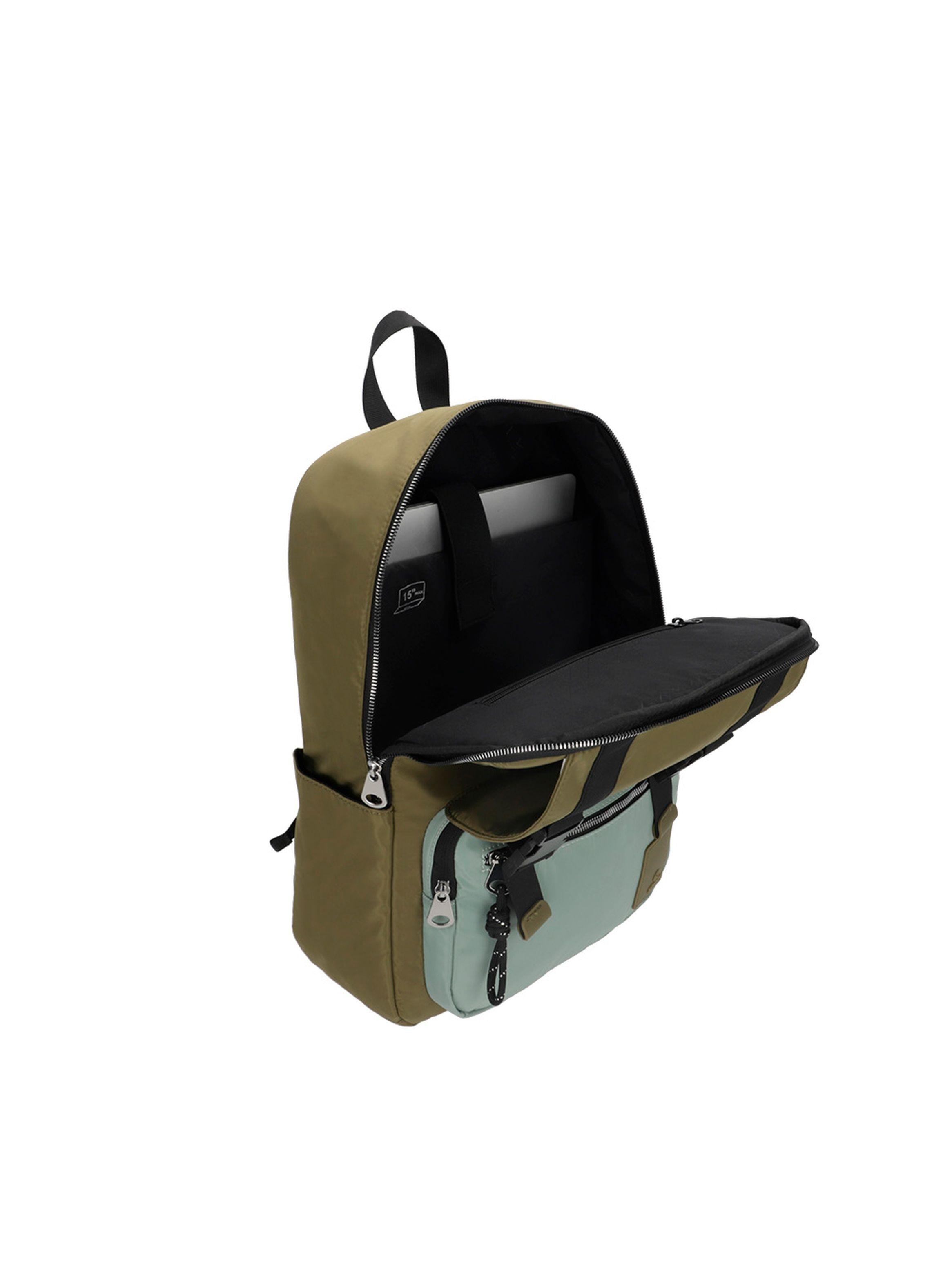 Mochila Notebook Xtrem Lexie Verde 15"-3