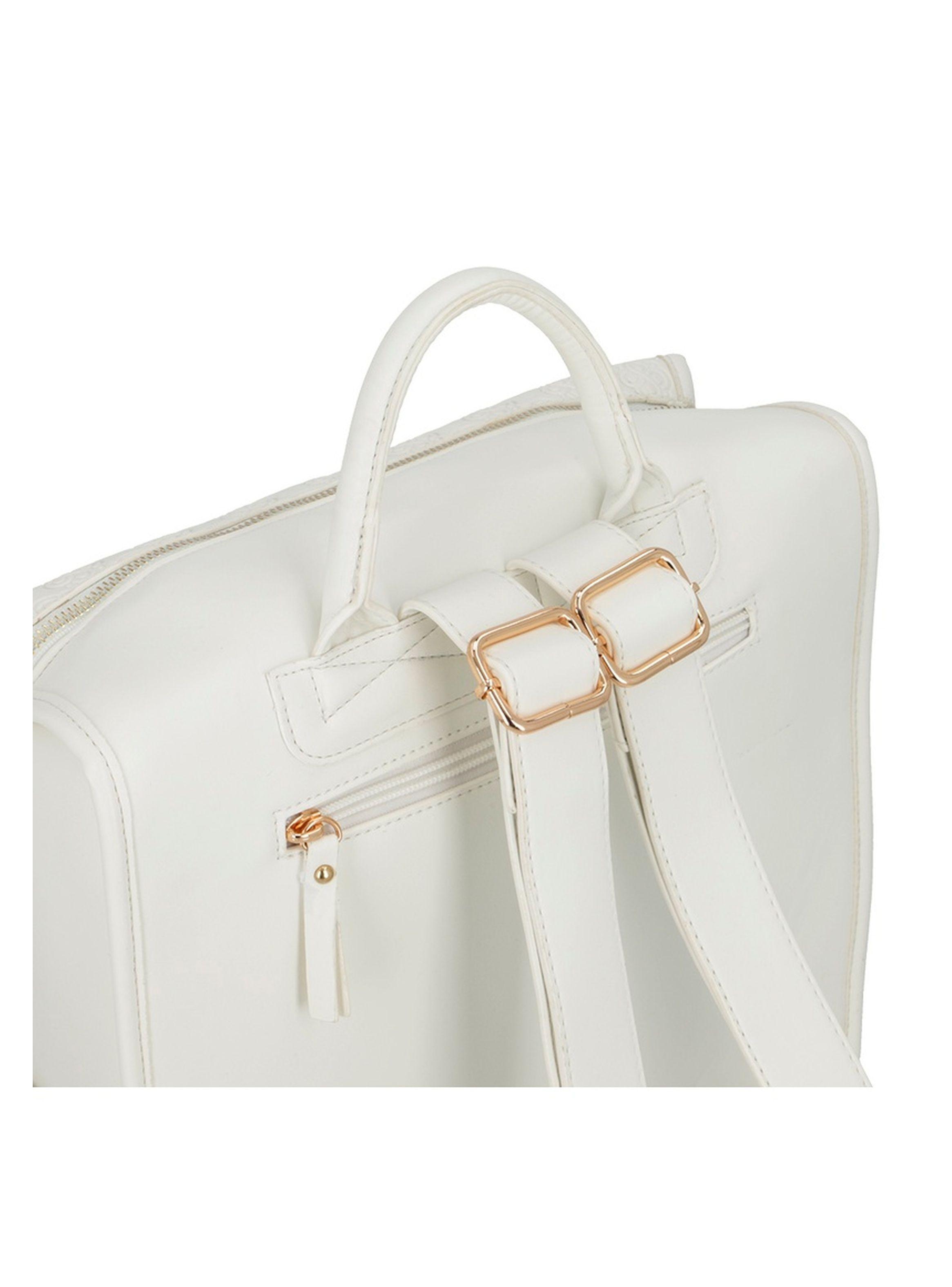 Mochila Secret Calabria SS25 Blanco L-4