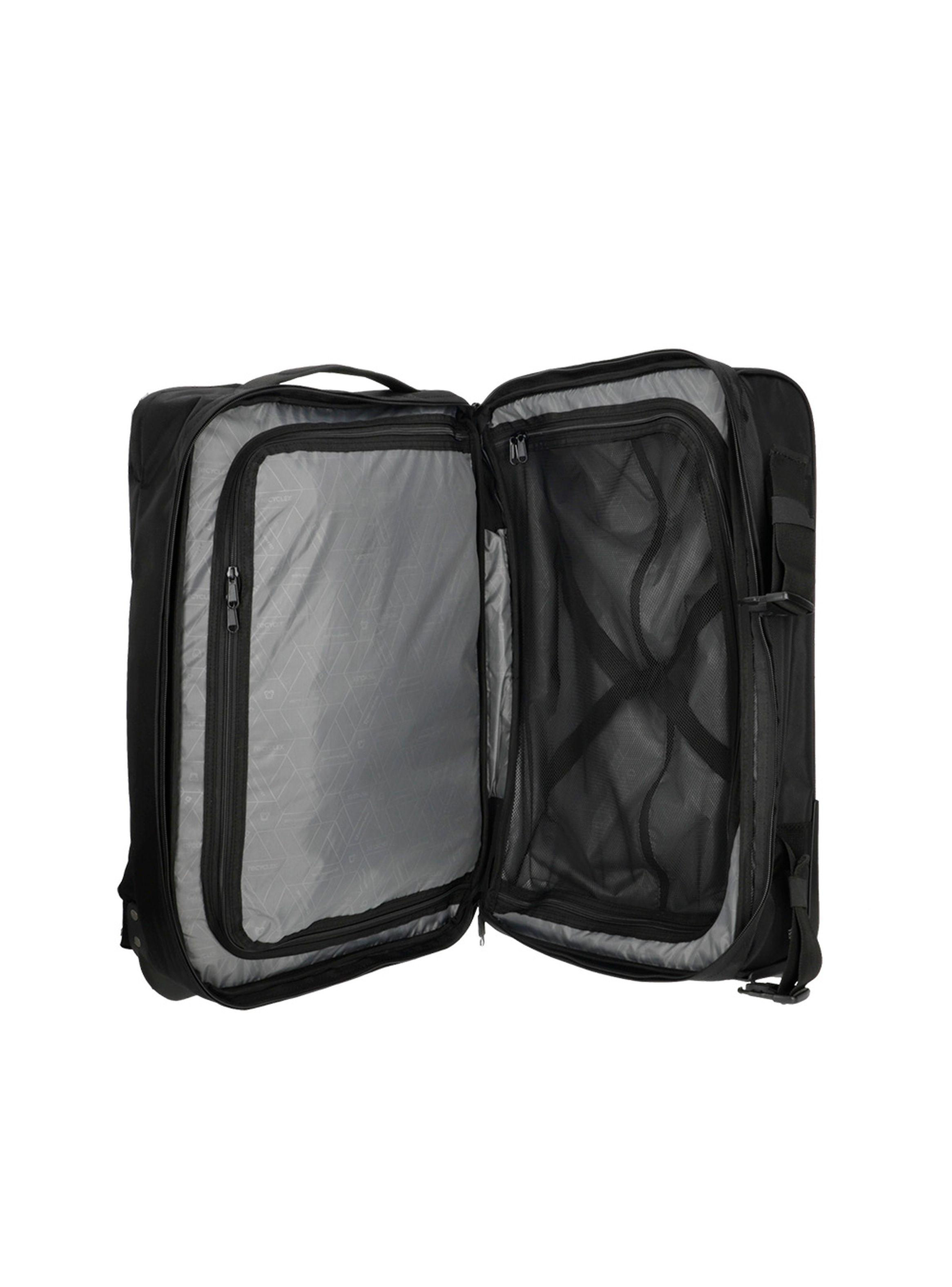 Bolso de Viaje con ruedas Saxoline Urban Track L Negro-3