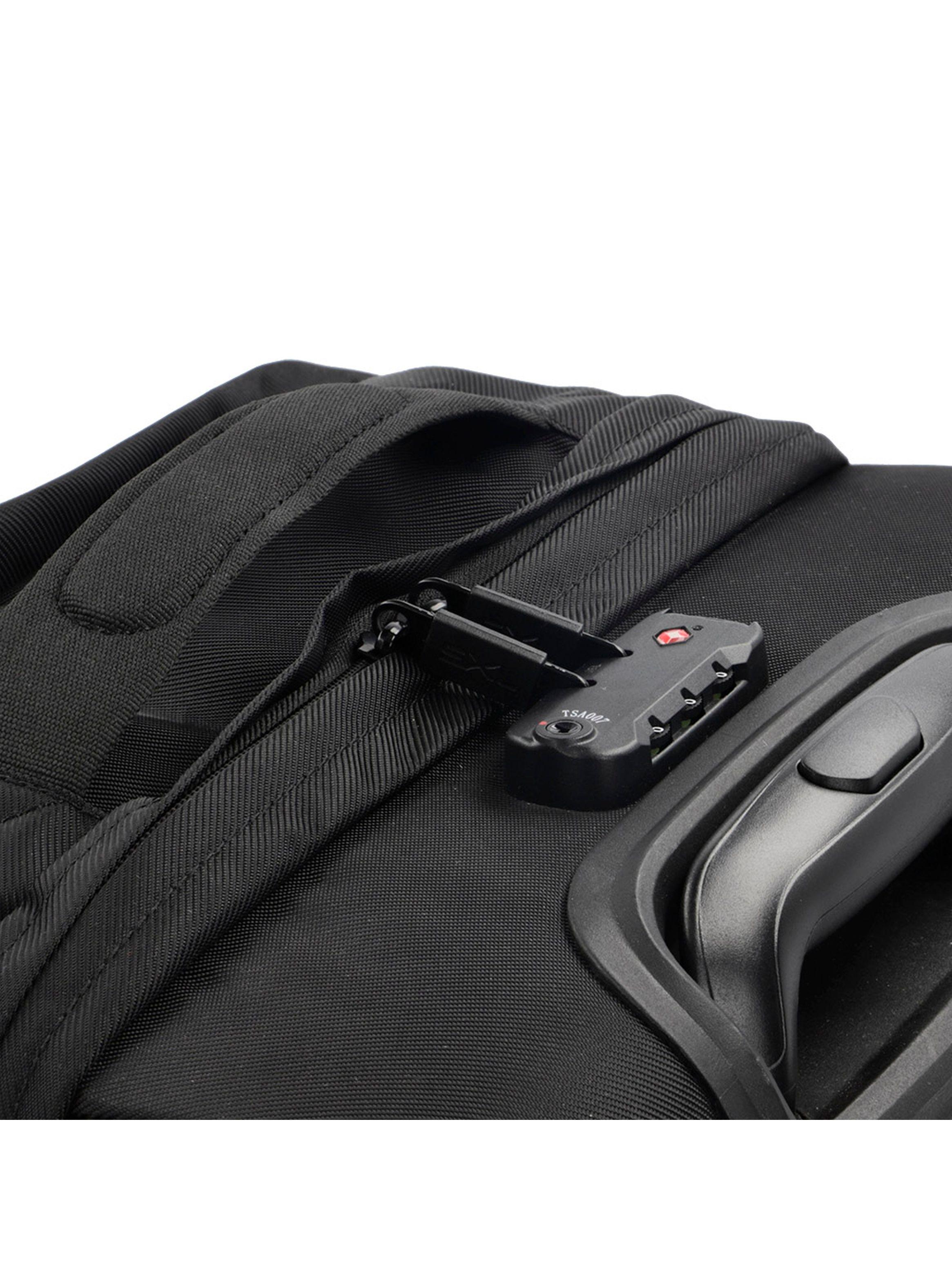 Bolso de Viaje con ruedas Saxoline Urban Track L Negro-8