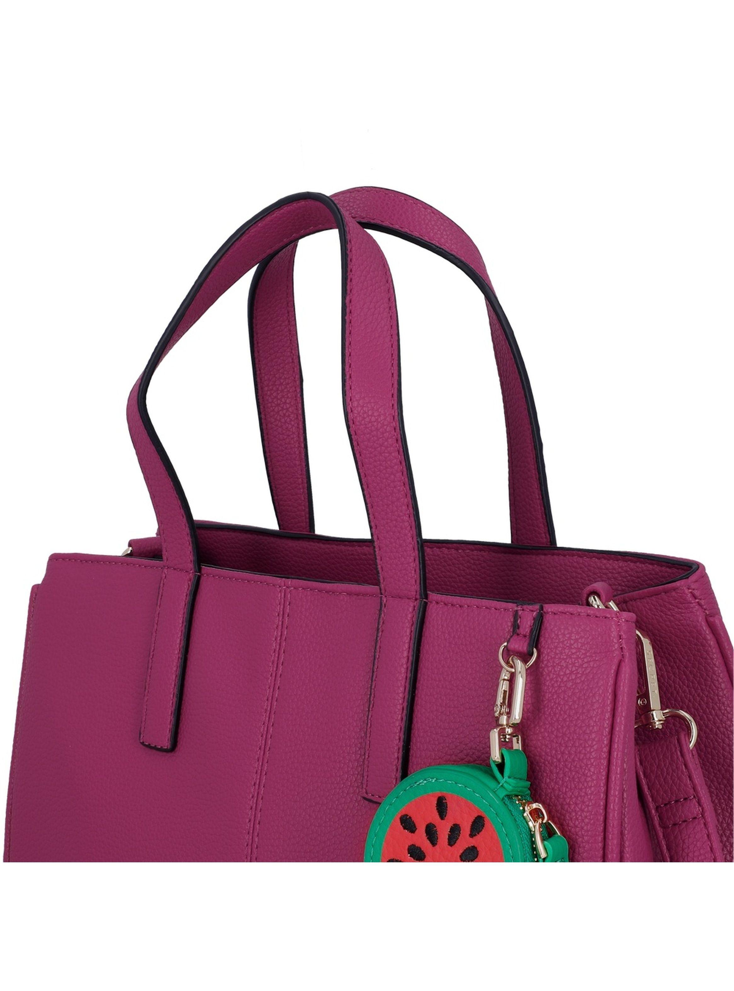 Cartera Tote Secret Aruba SC7 Mediana Fucsia-5
