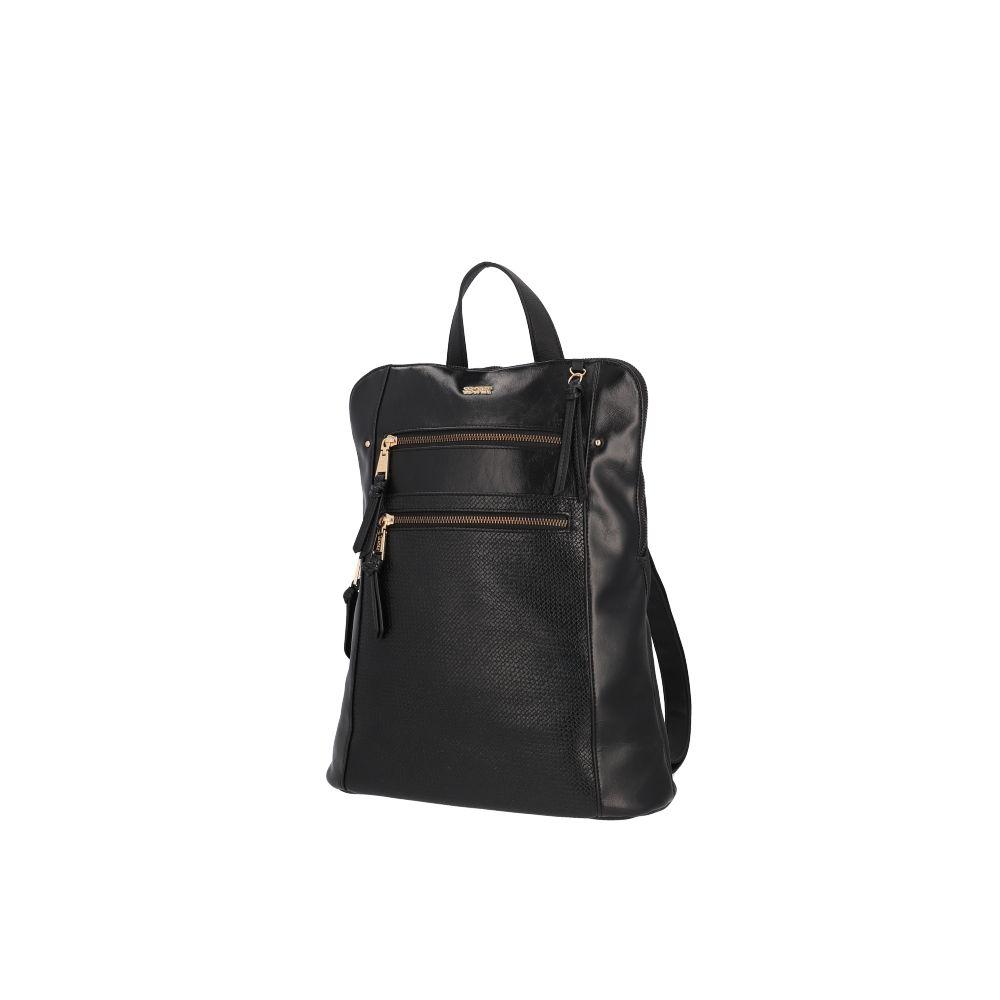 Mochila Alcala Casual Negro Secret-0