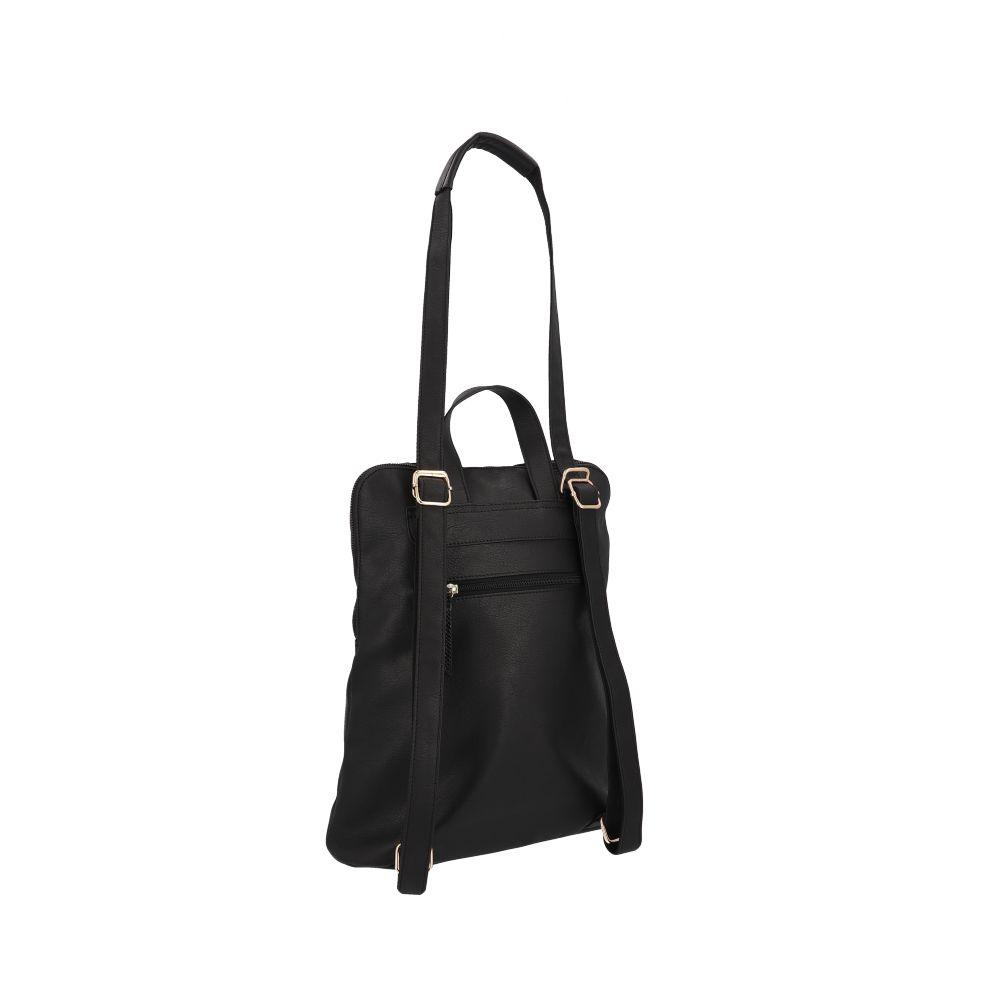 Mochila Alcala Casual Negro Secret-6