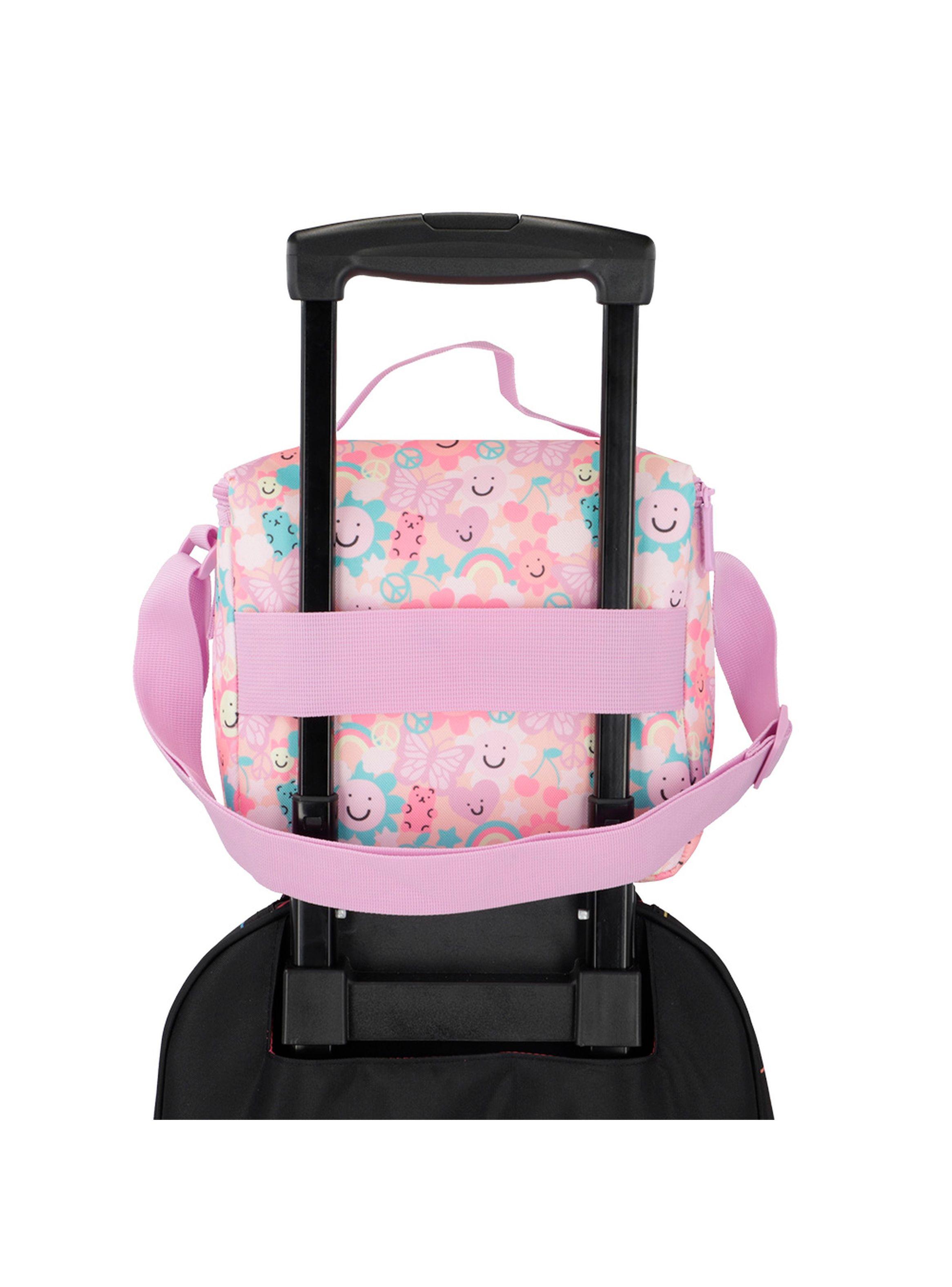 Megapack 2.0 5XT Mochila Niña Xtrem Flores Rosado-6
