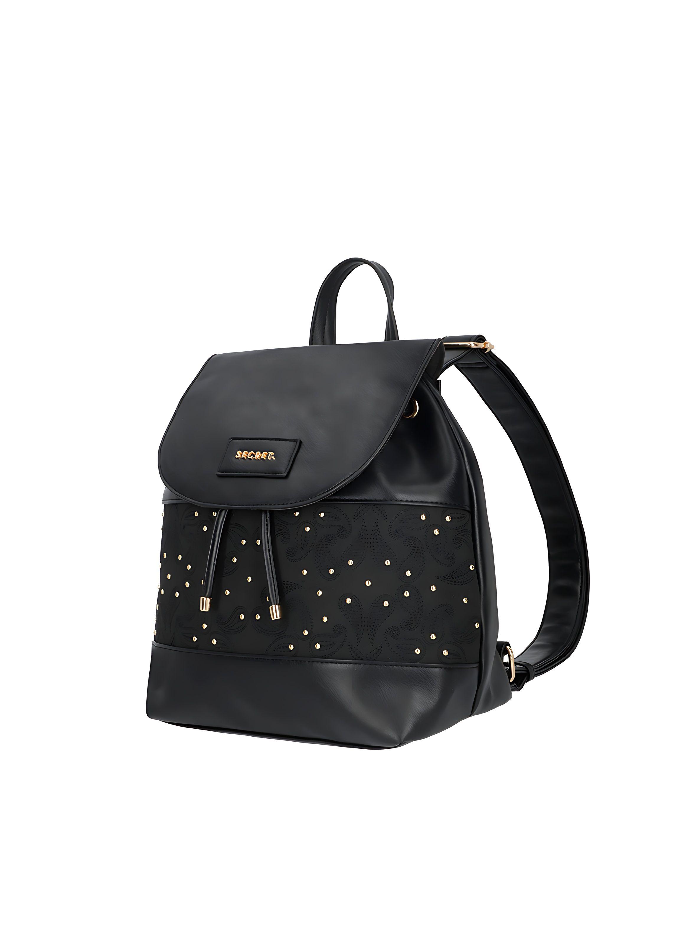 Mochila Secret Gracia FW24 Negro M-1