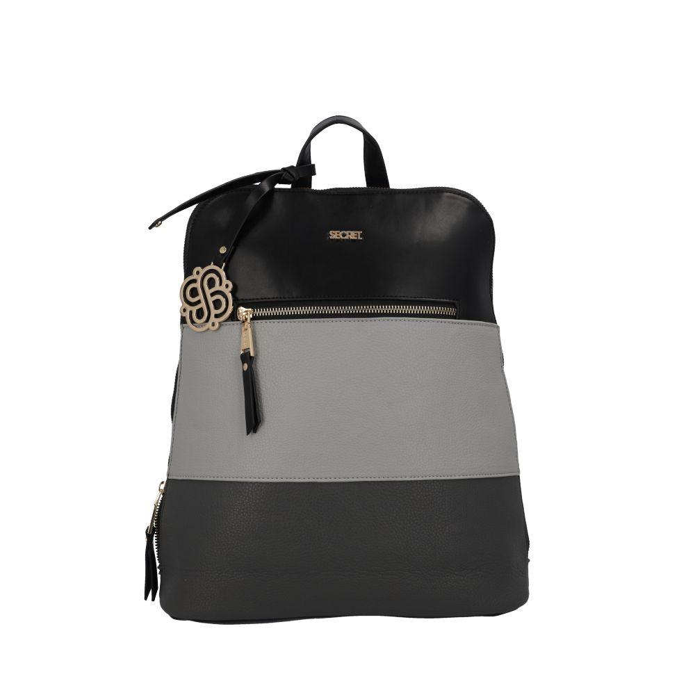 Mochila Panama Casual Negro Secret L-0