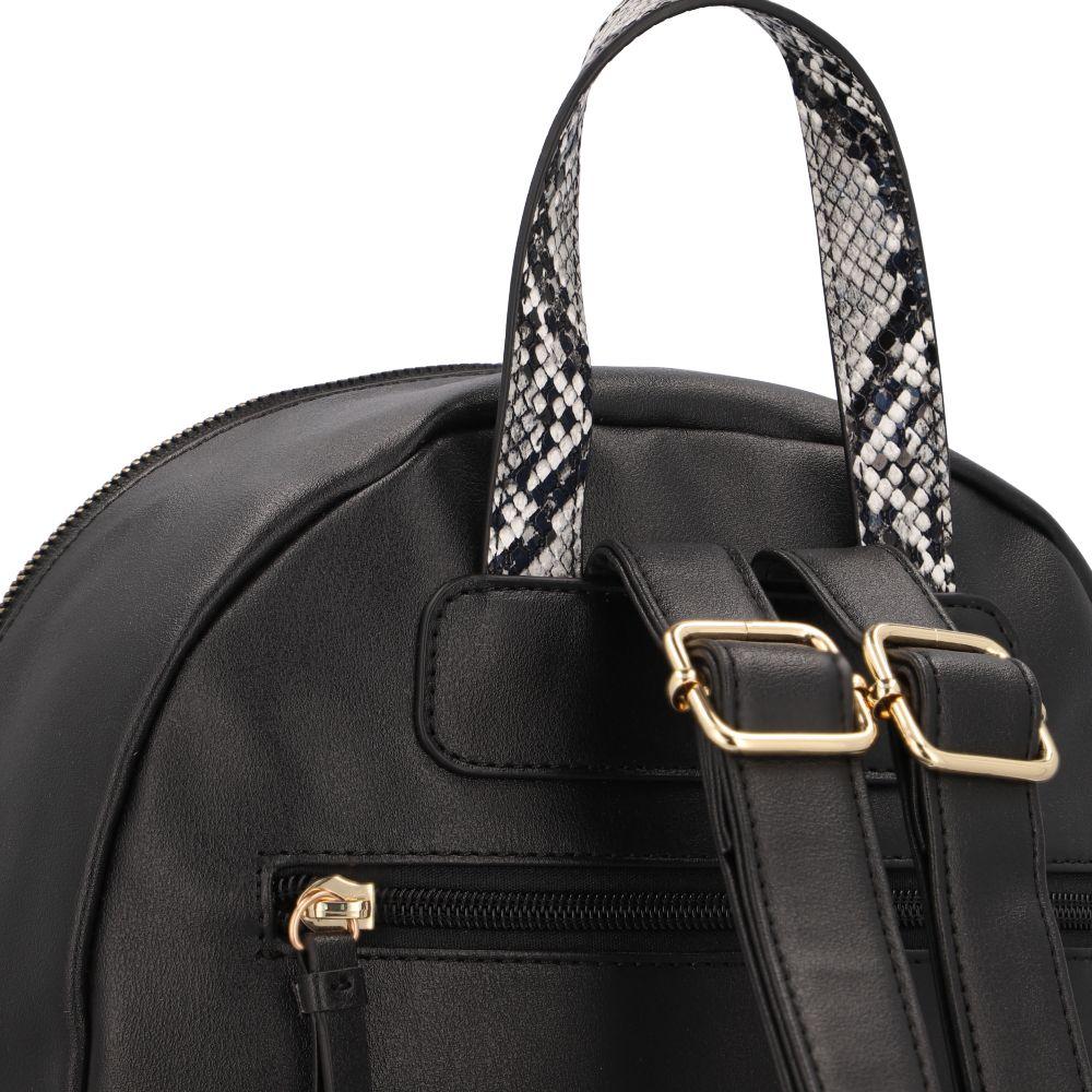 Mochila Turquia Casual Negro Secret-6