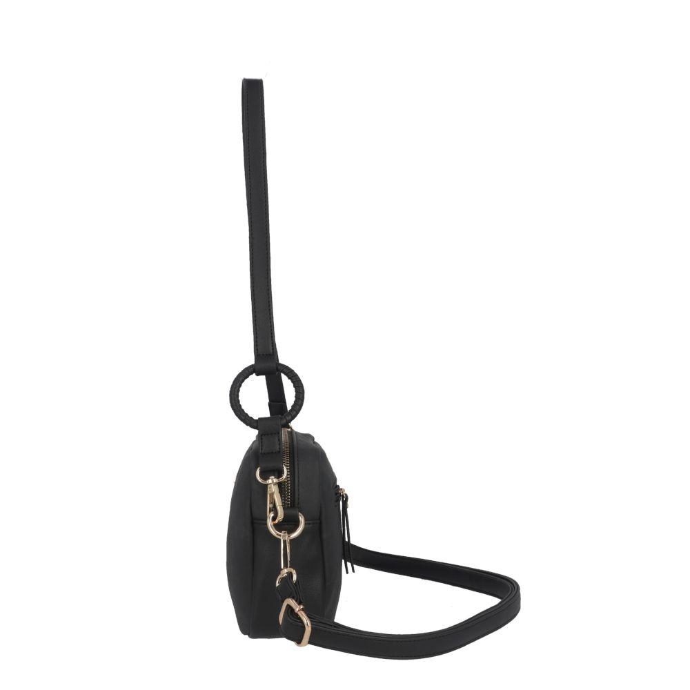 Cartera Palermo Casual Negro Secret S-9
