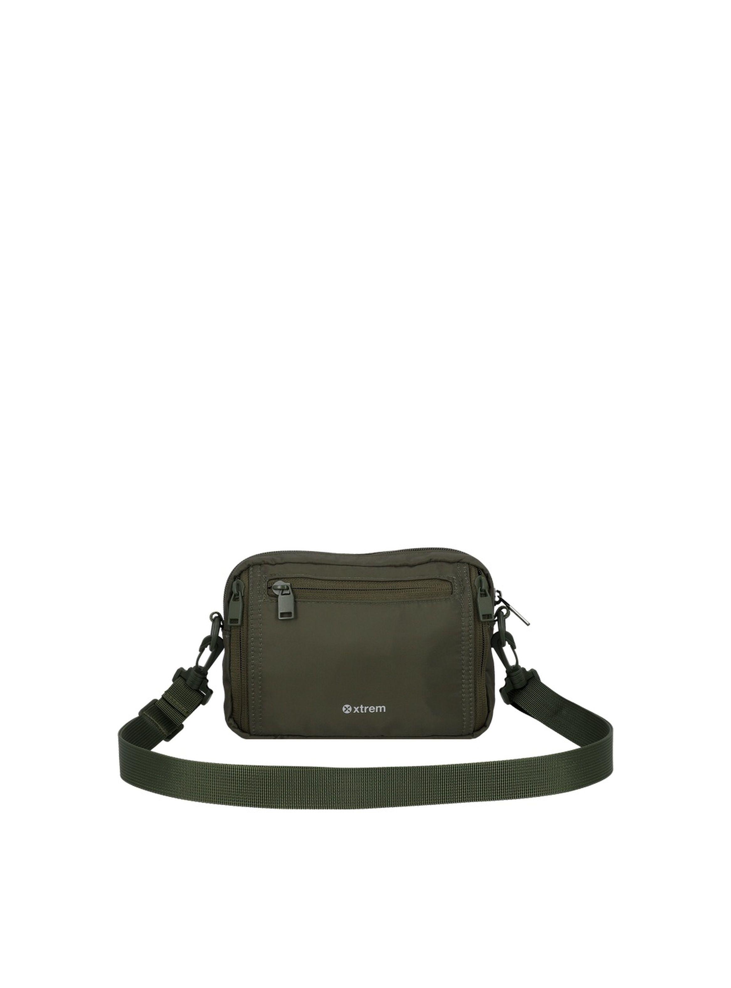 Cartera Bandolera Xtrem Weekend 3XT Pequeña Verde Oliva-2