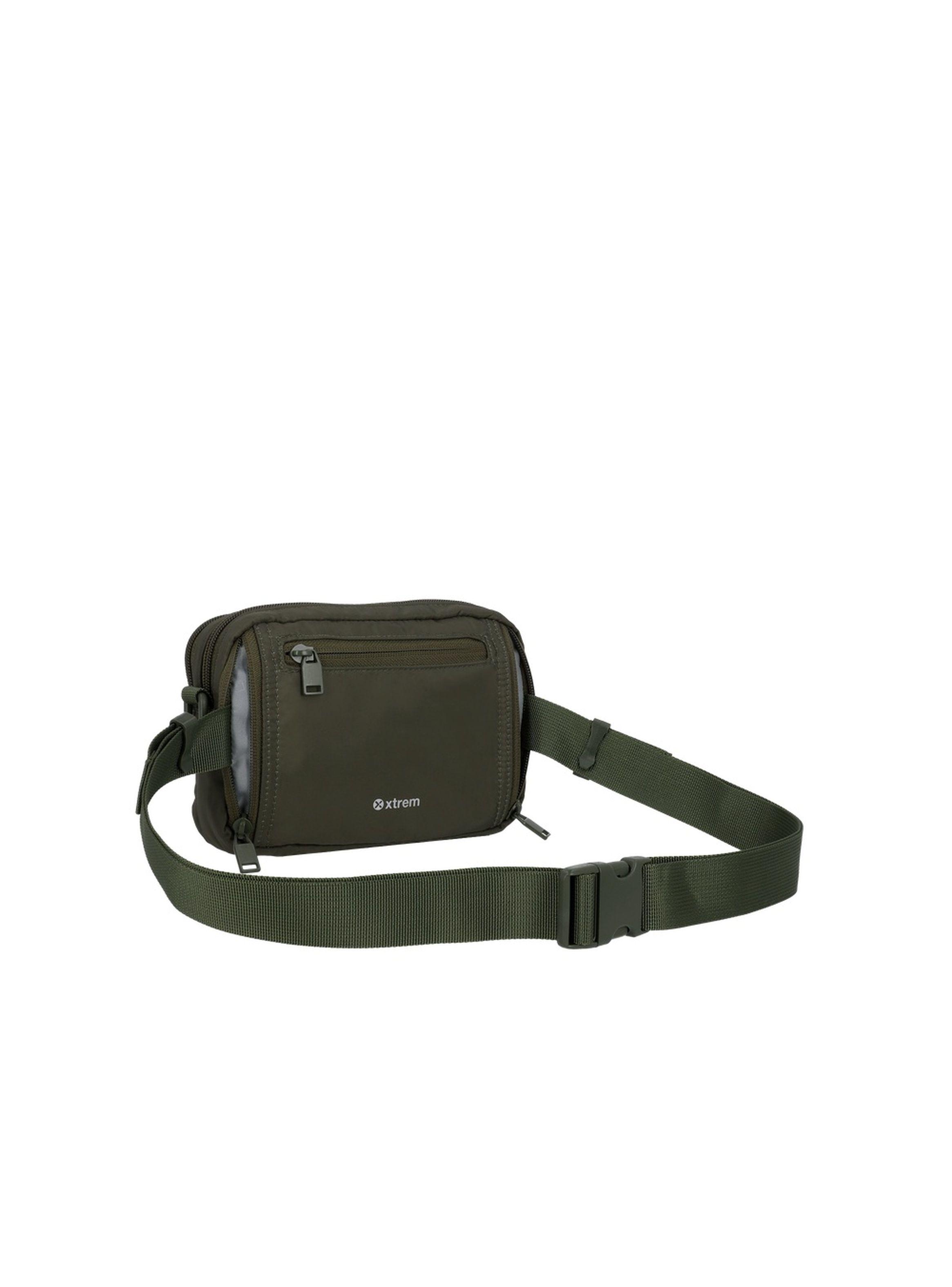 Cartera Bandolera Xtrem Weekend 3XT Pequeña Verde Oliva-6