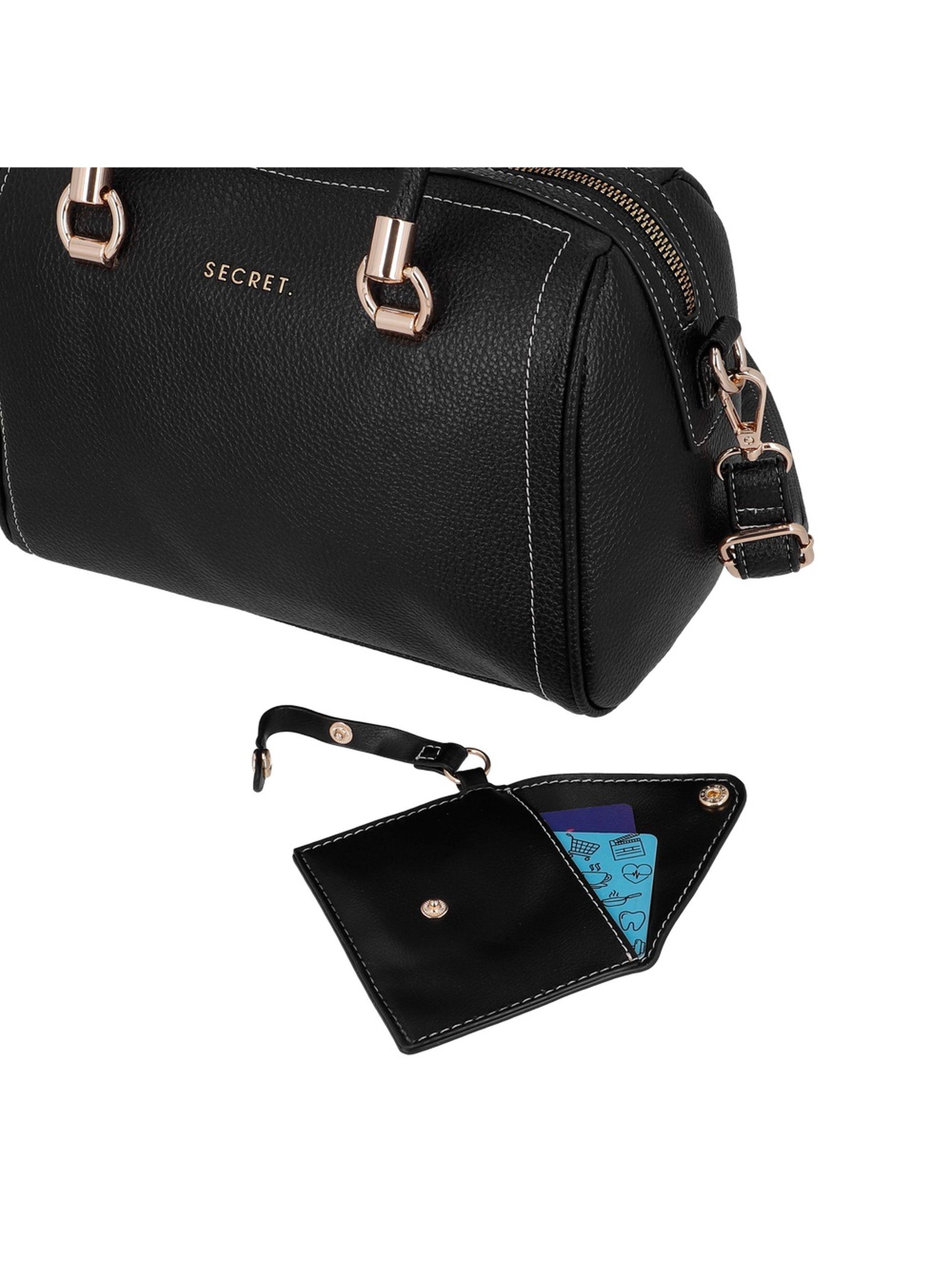 Cartera de mano Secret Dublin ST6 M Negro-6
