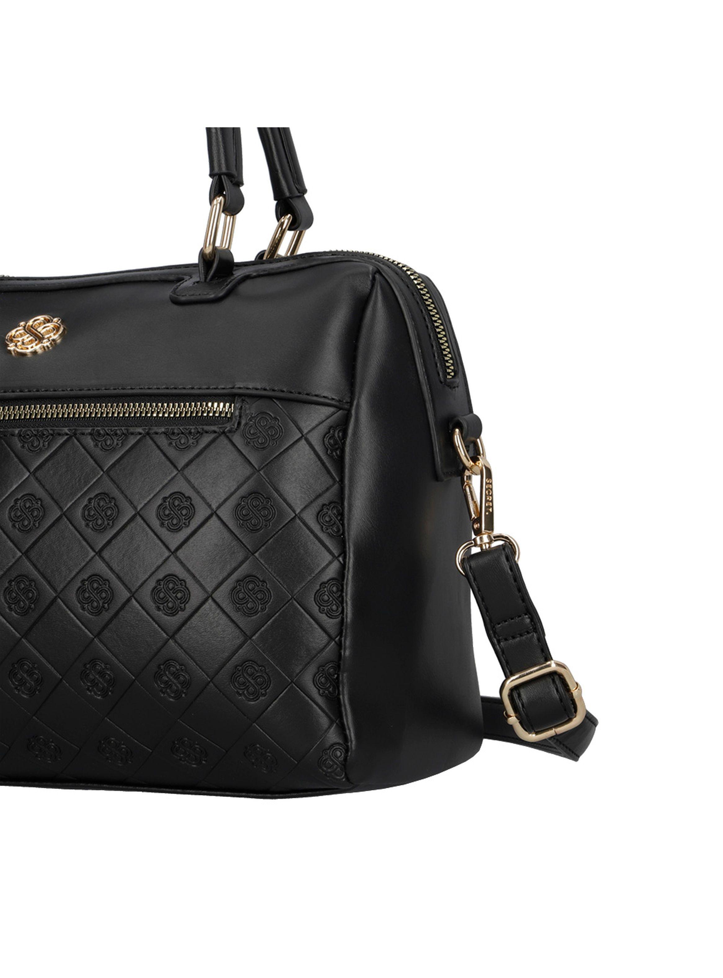 Cartera de mano Secret Turin FW24 Negro L-4