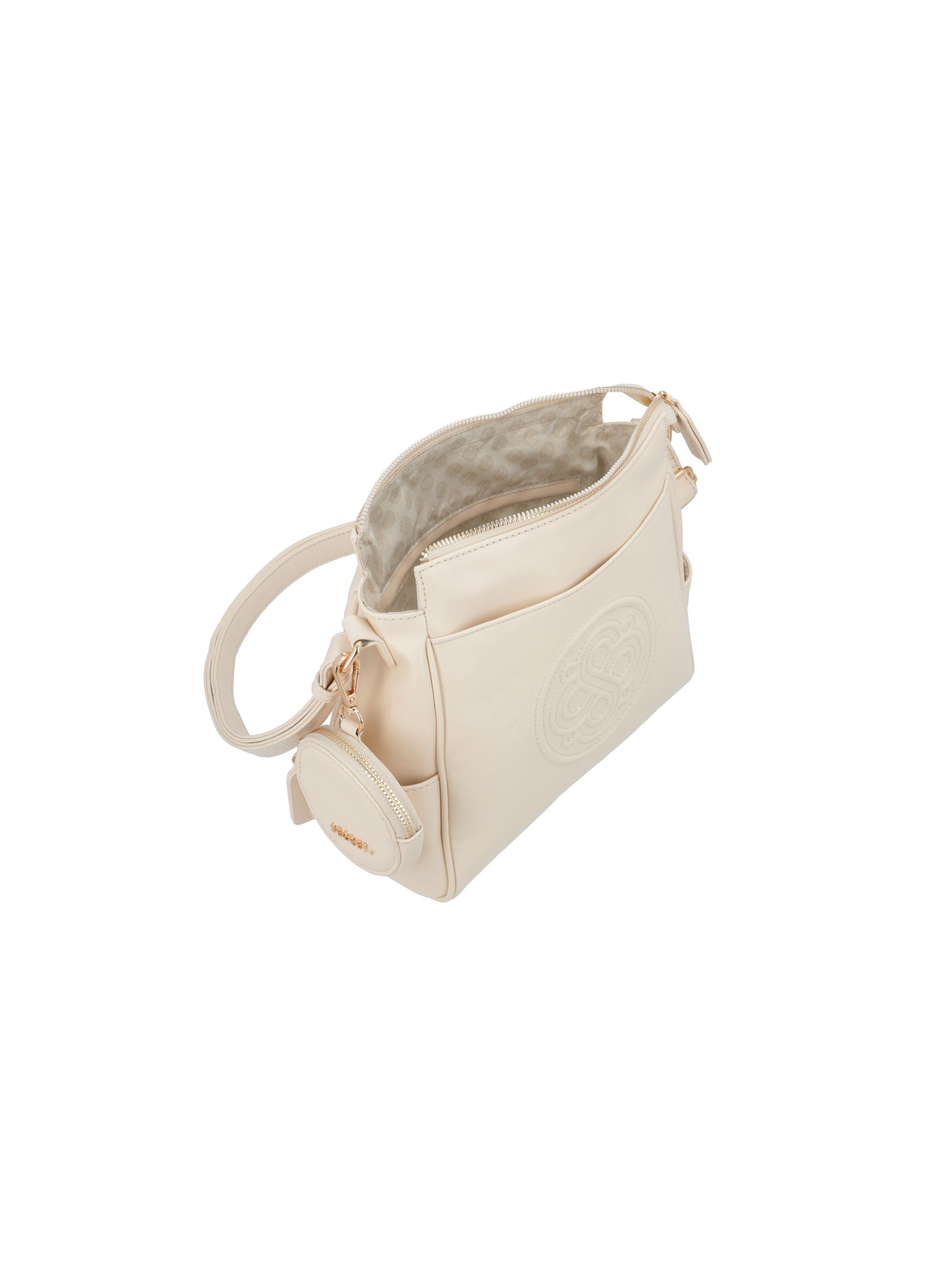 Bandolera Secret Atenas Beige M-3