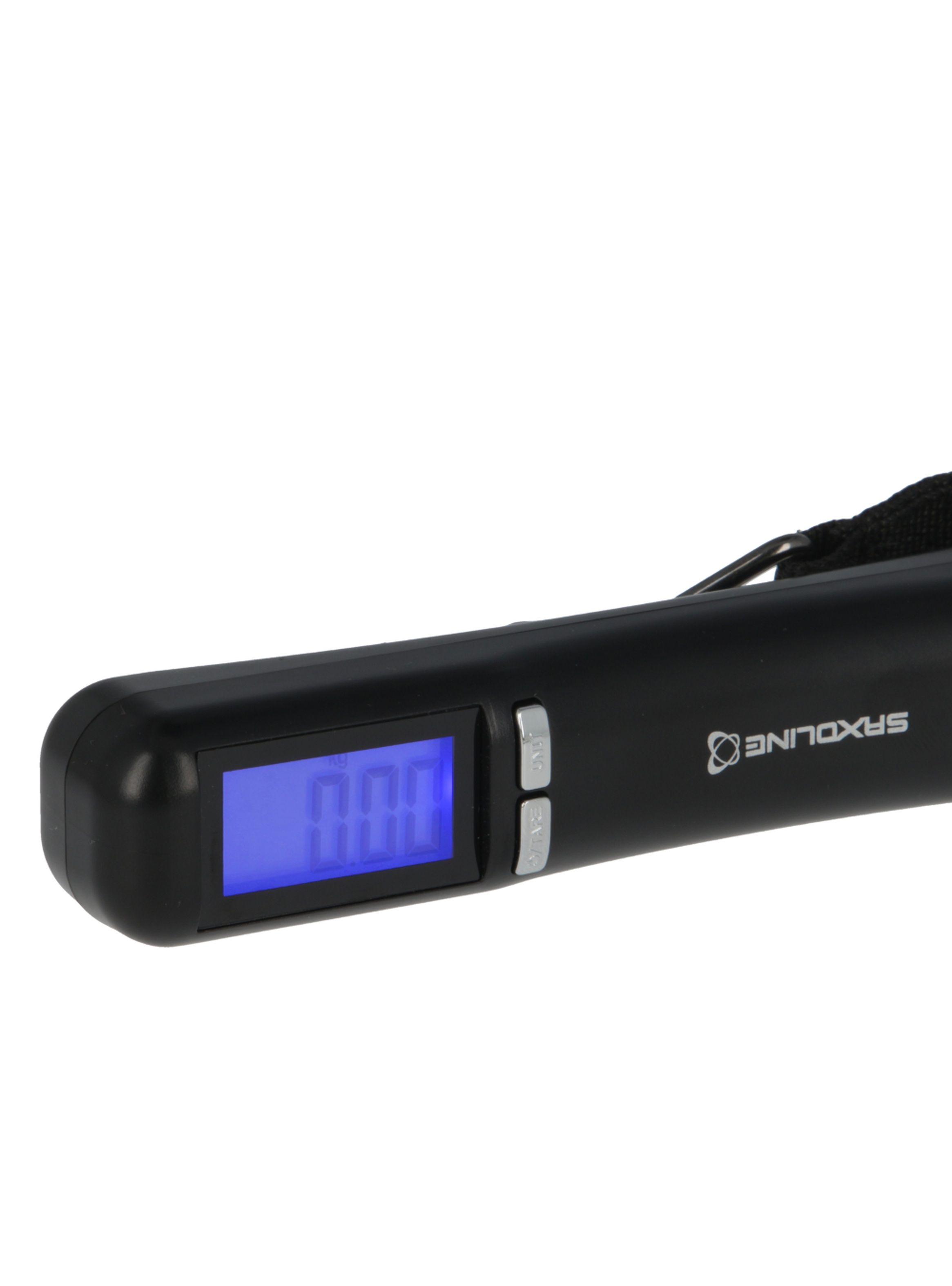 Pesa Portátil Digital para Maletas Saxoline Negro-3