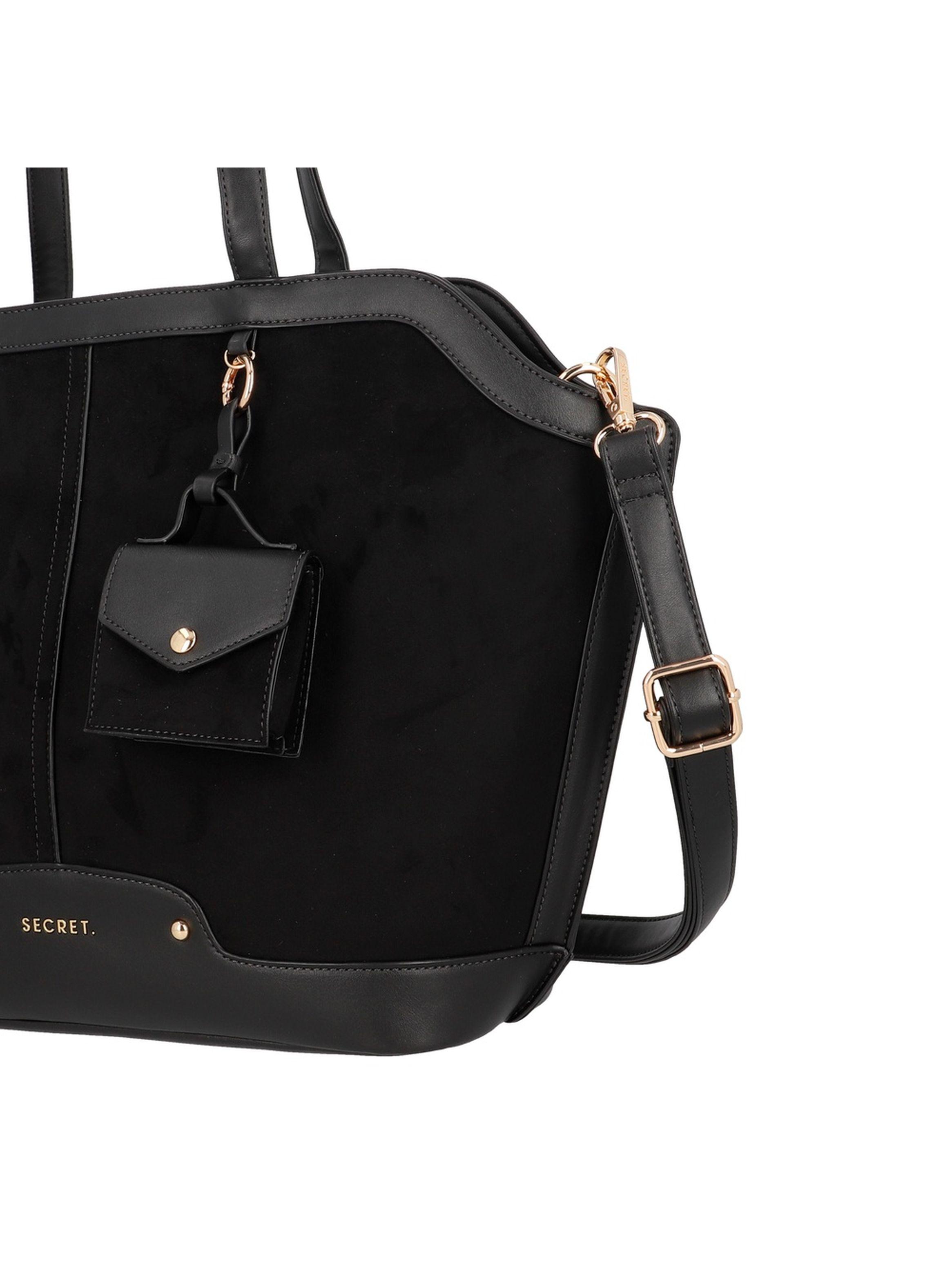 Cartera Tote Secret Benoni ST6 L Negro-4
