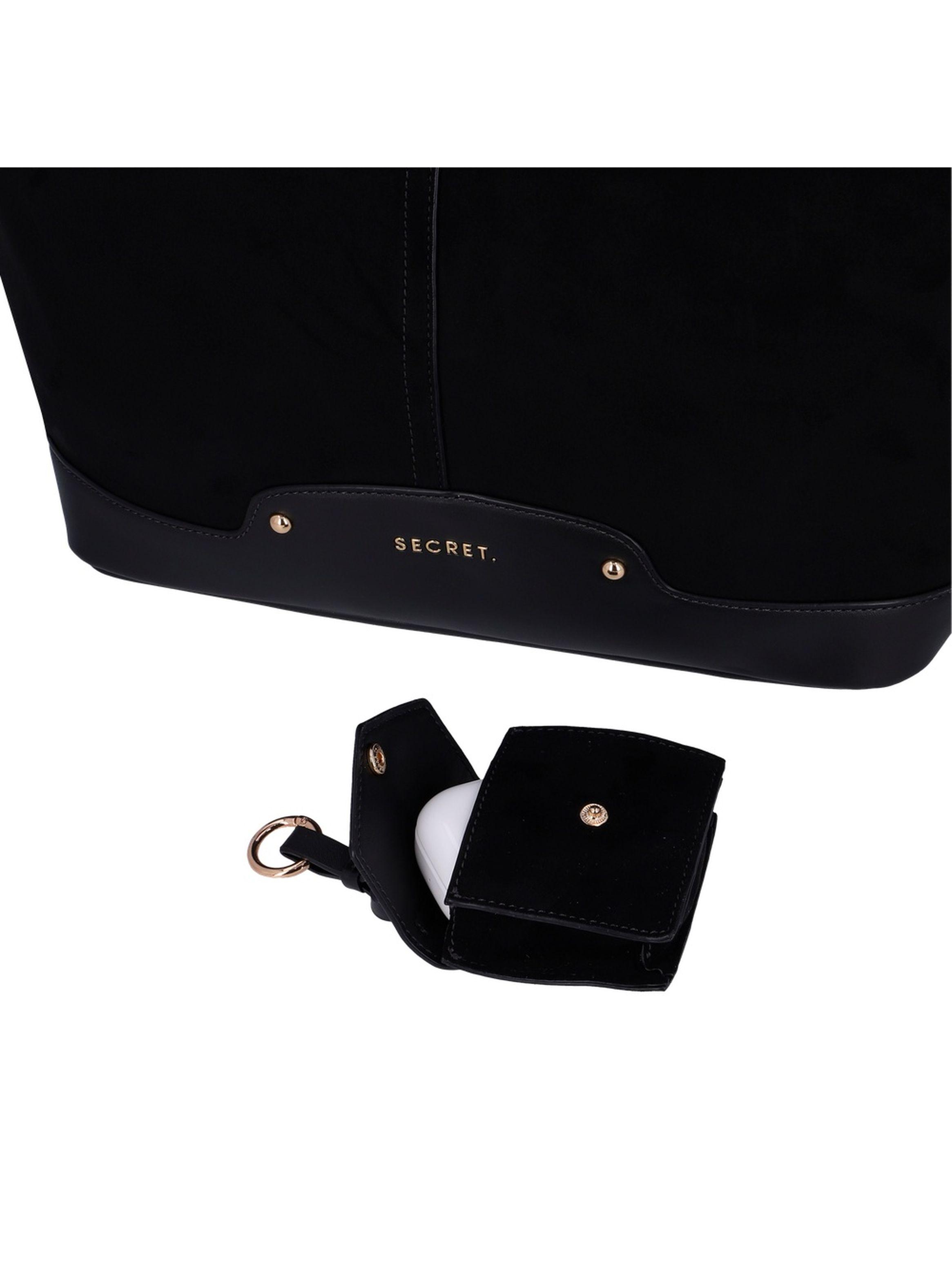 Cartera Tote Secret Benoni ST6 L Negro-6