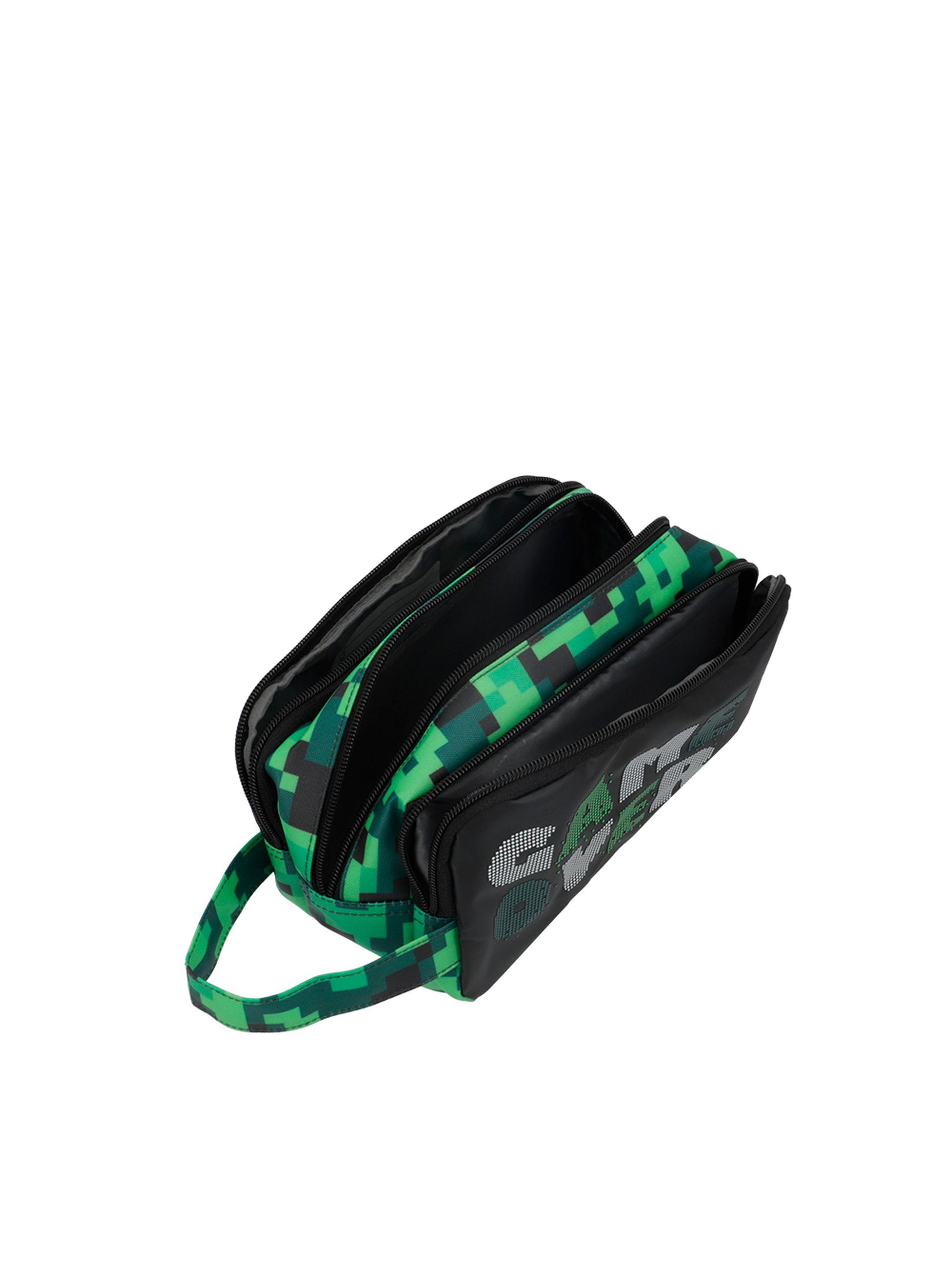 Estuche Xtrem University+ 5XT Pixels Verde-3