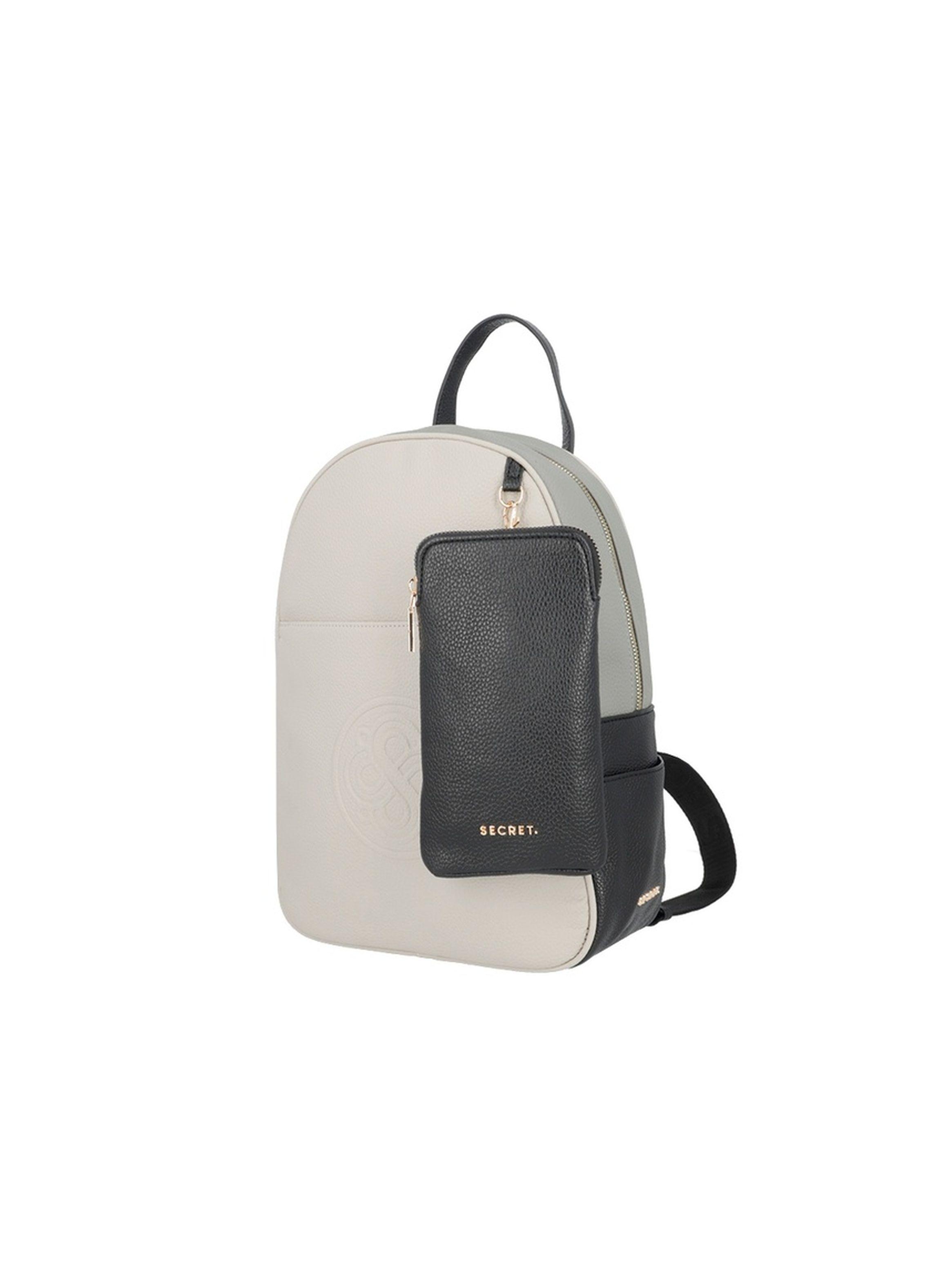 Mochila Secret Glasgow SS25 L Beige-1