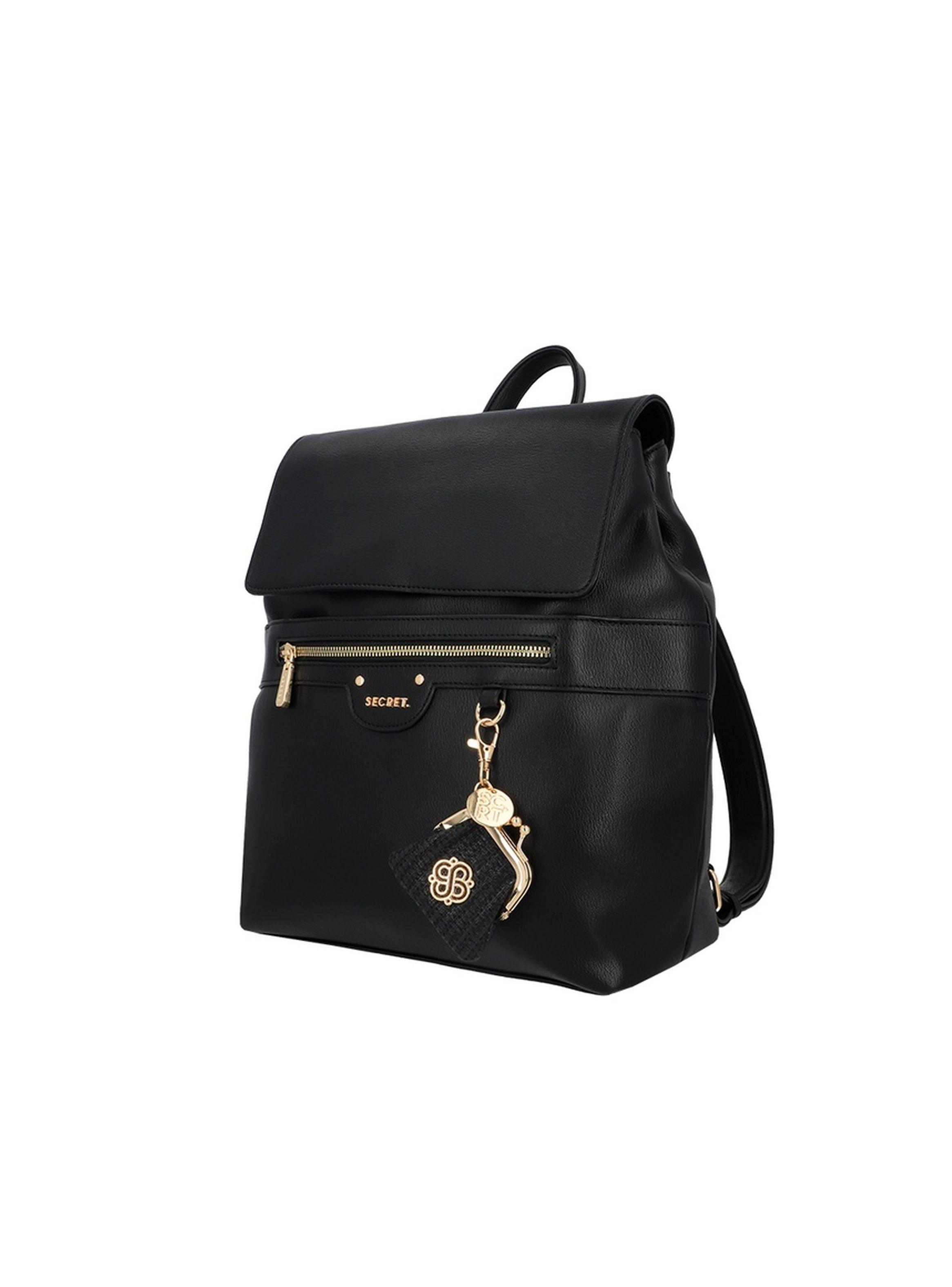 Mochila Secret Lisse FW25 L Negro-1