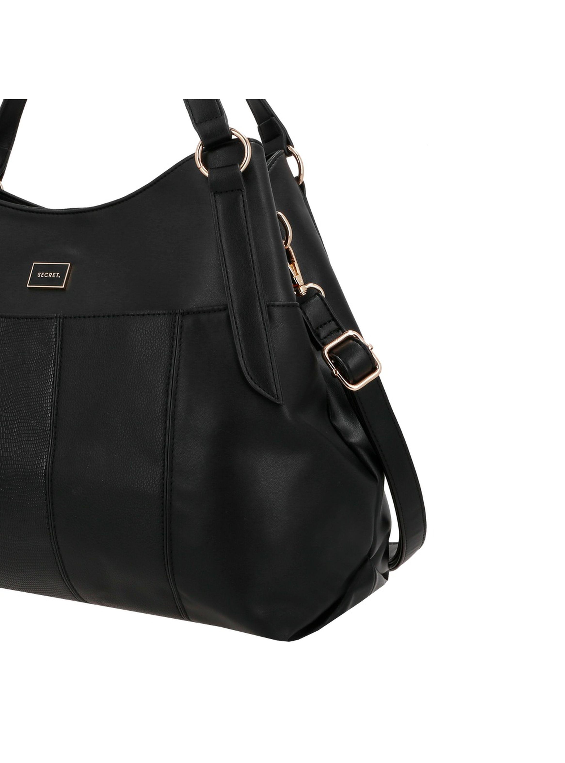 Cartera de hombro Secret Pretoria SC6 L Negro-4