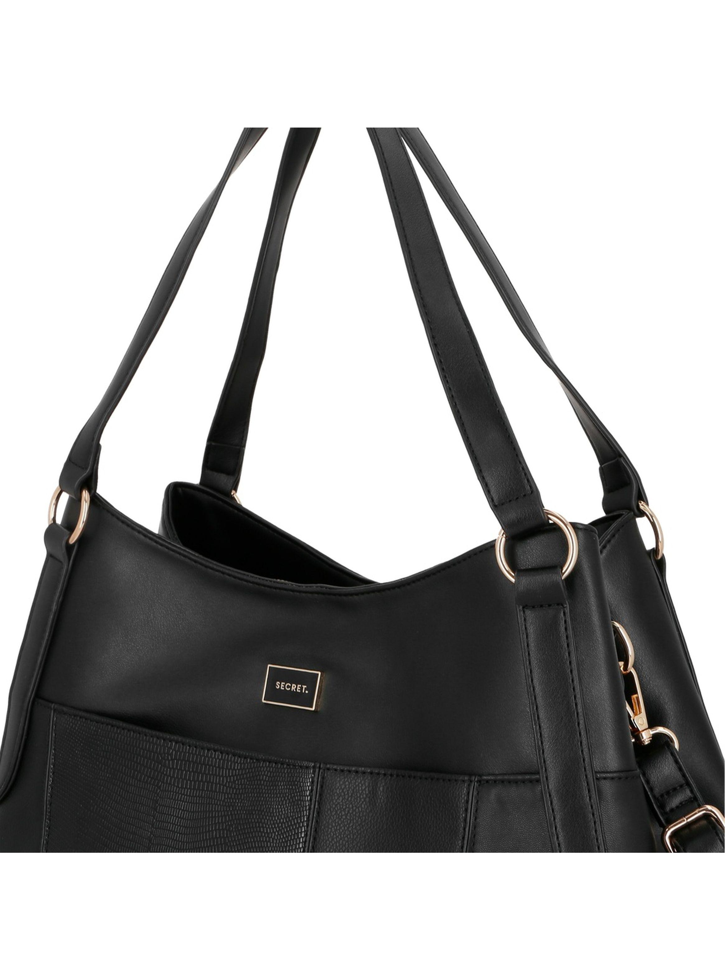 Cartera de hombro Secret Pretoria SC6 L Negro-5