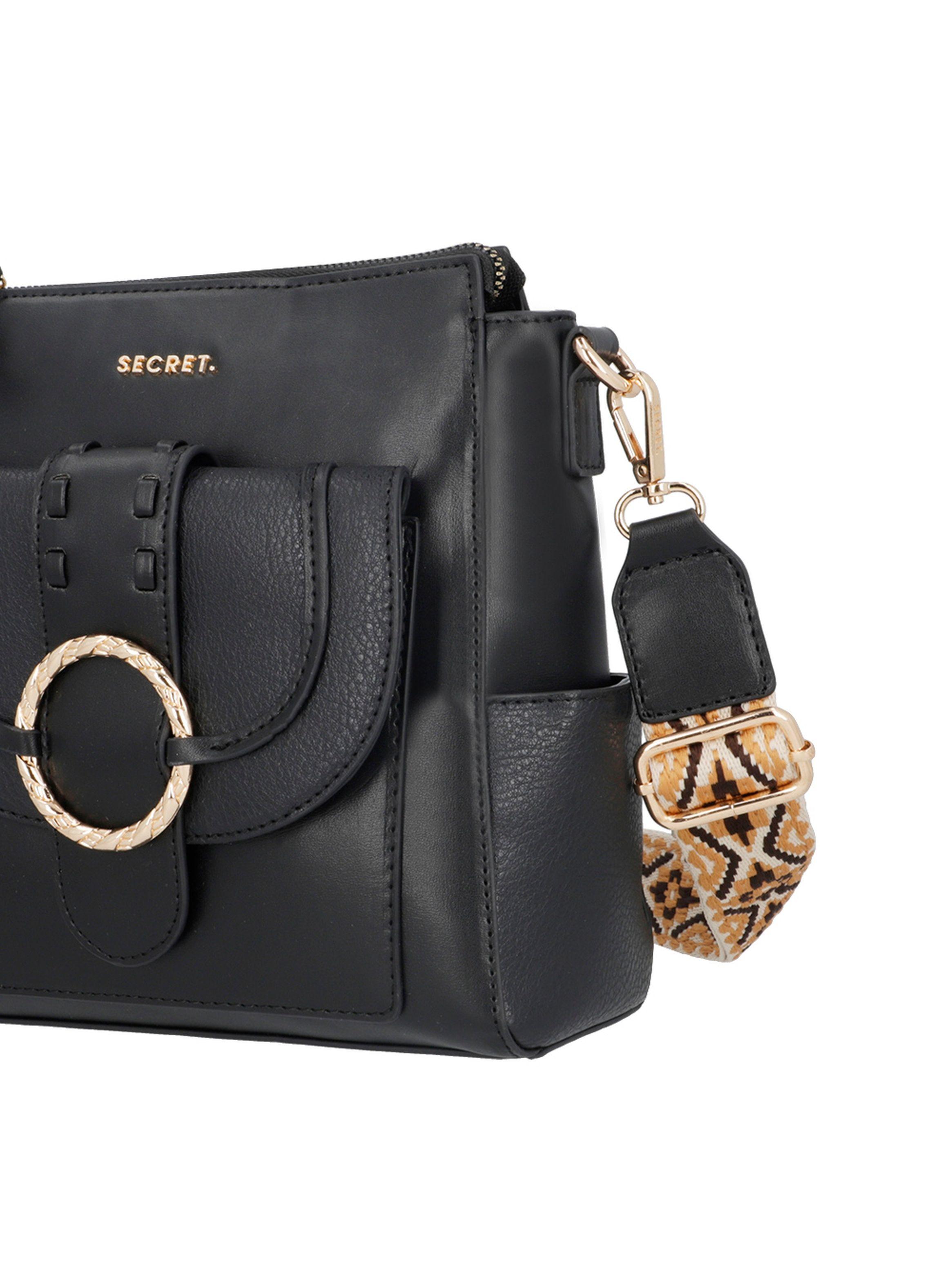 Bandolera Secret Marruecos FW25 M Negro-4