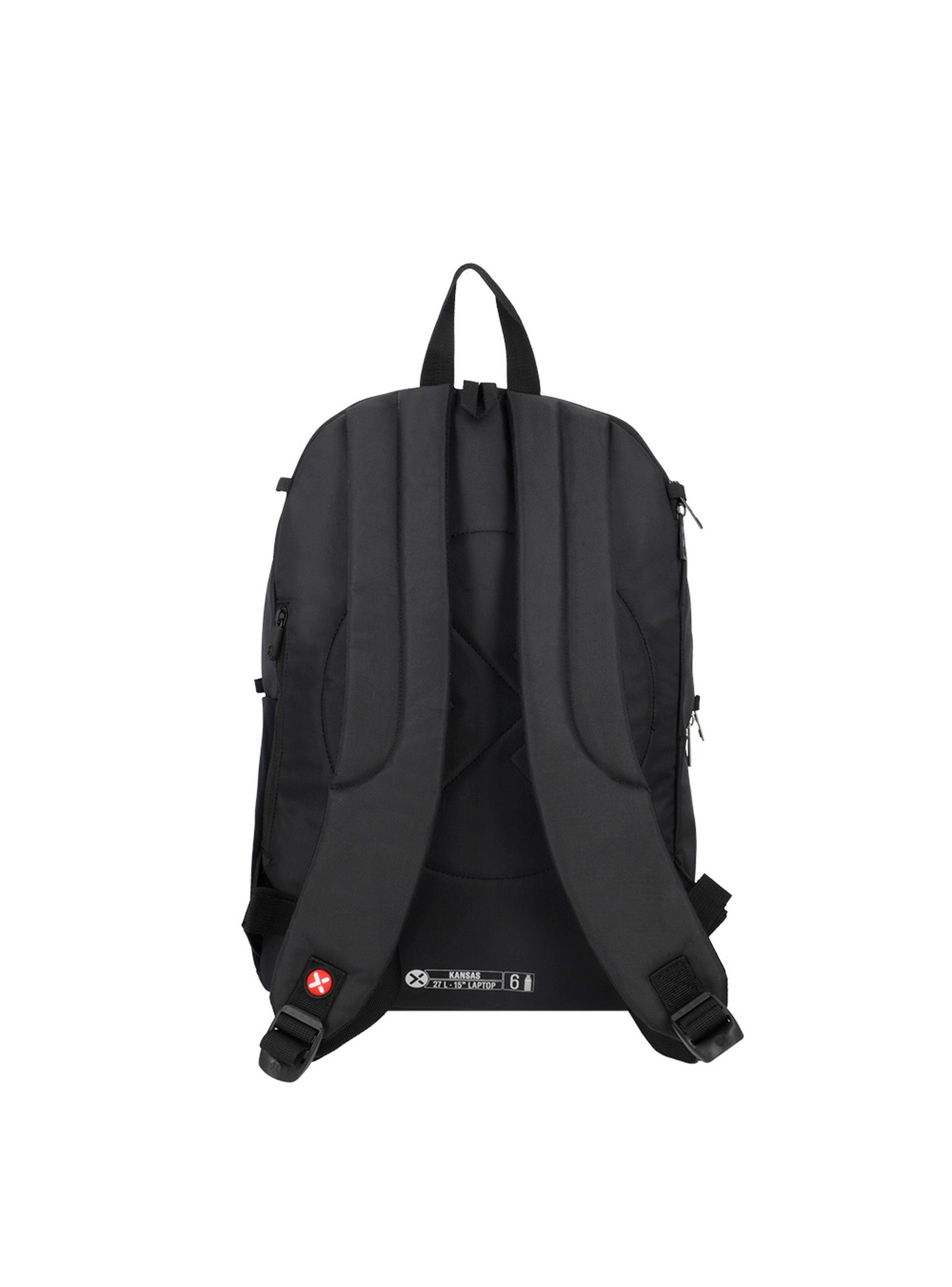Mochila Notebook Xtrem Kansas 5XT Negro/Plateado 15"-2