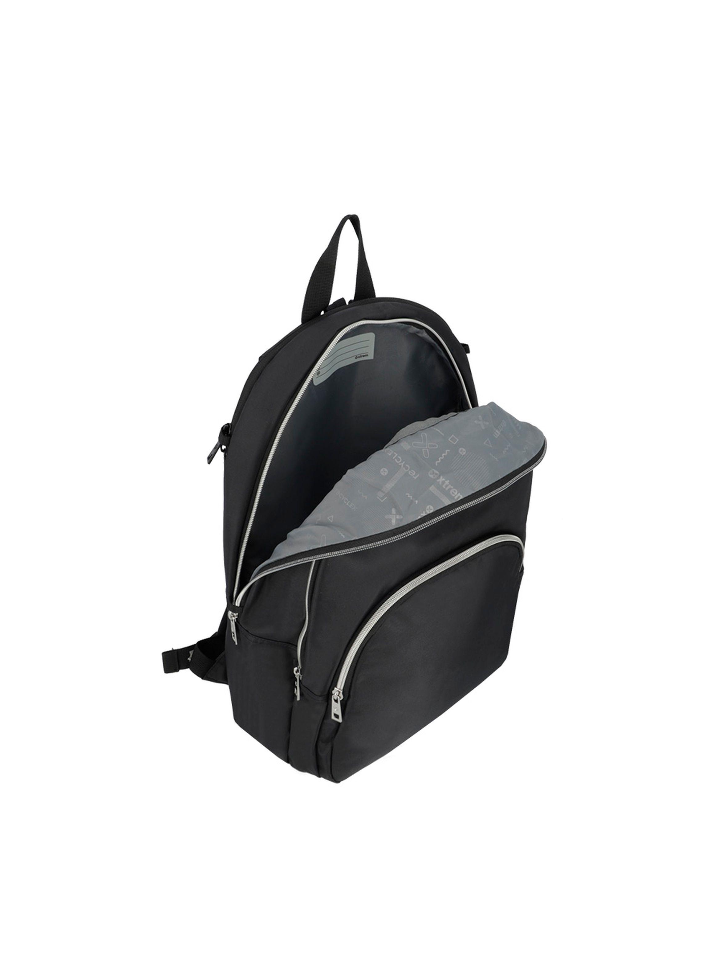 Mochila Notebook Xtrem Kansas 5XT Negro/Plateado 15"-3