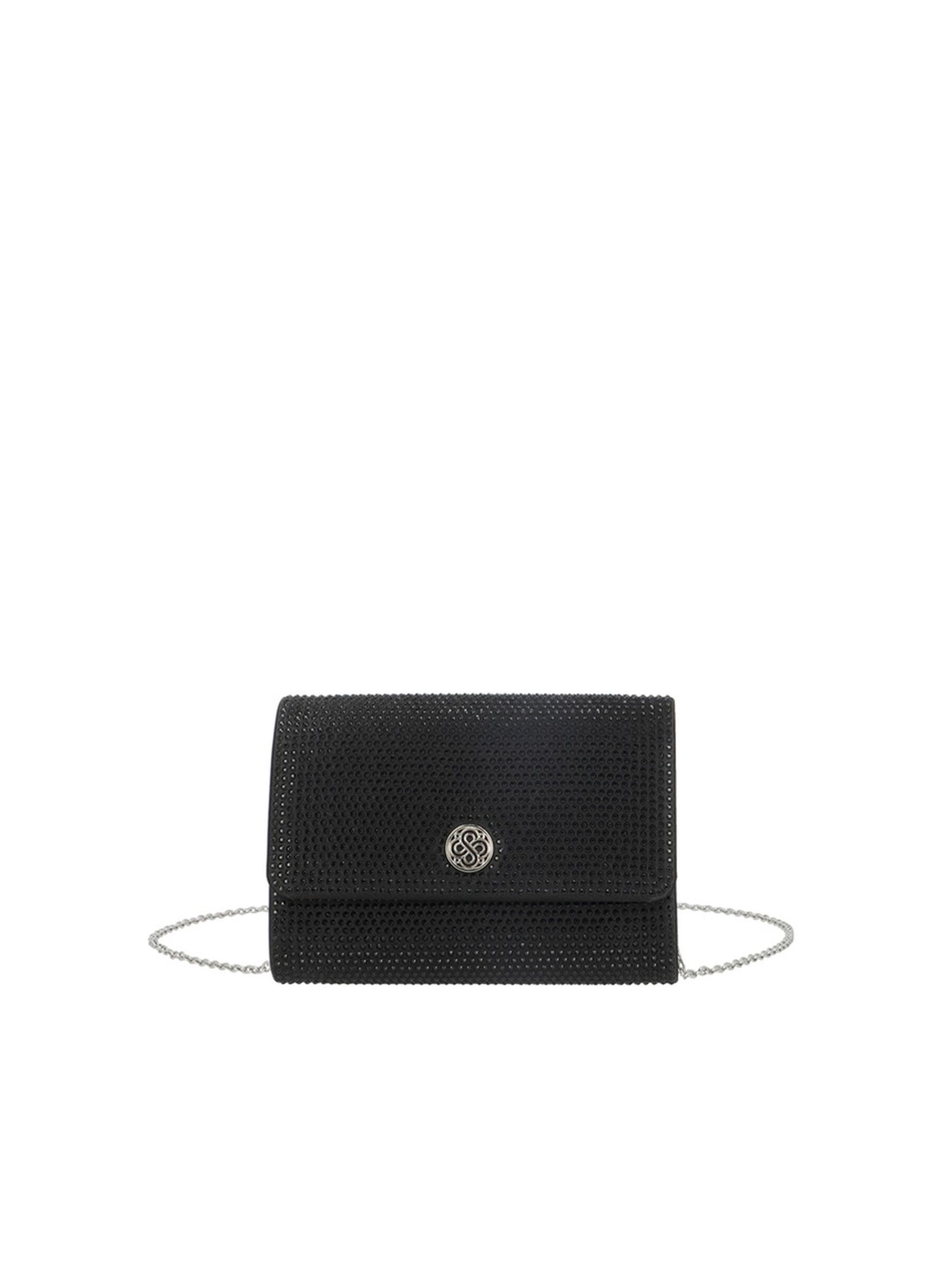 Cartera Secret Fiesta SS25 M Negro Tachas-0