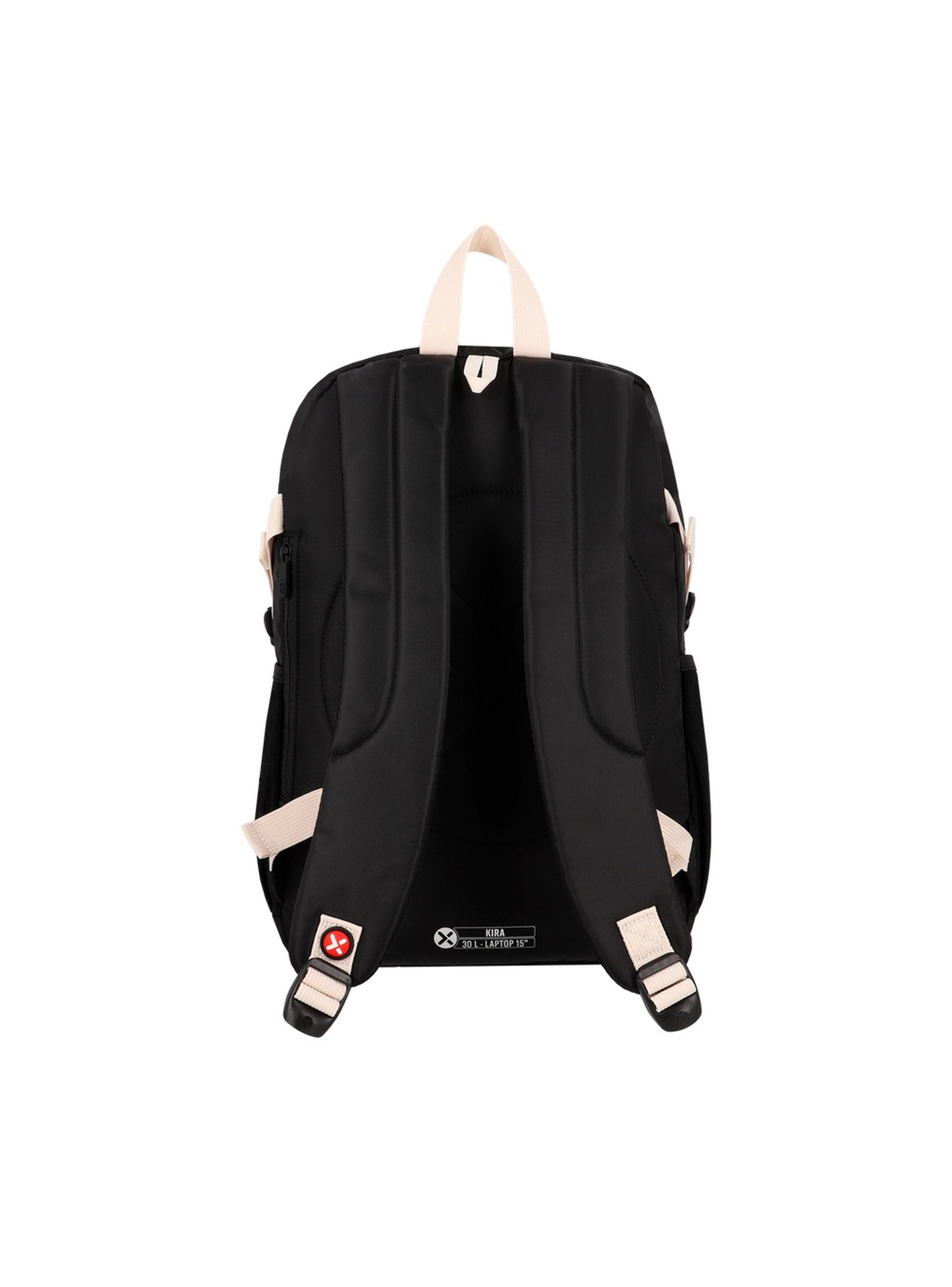 Mochila Notebook Xtrem Kira 6XT Negro/Beige 15"-2
