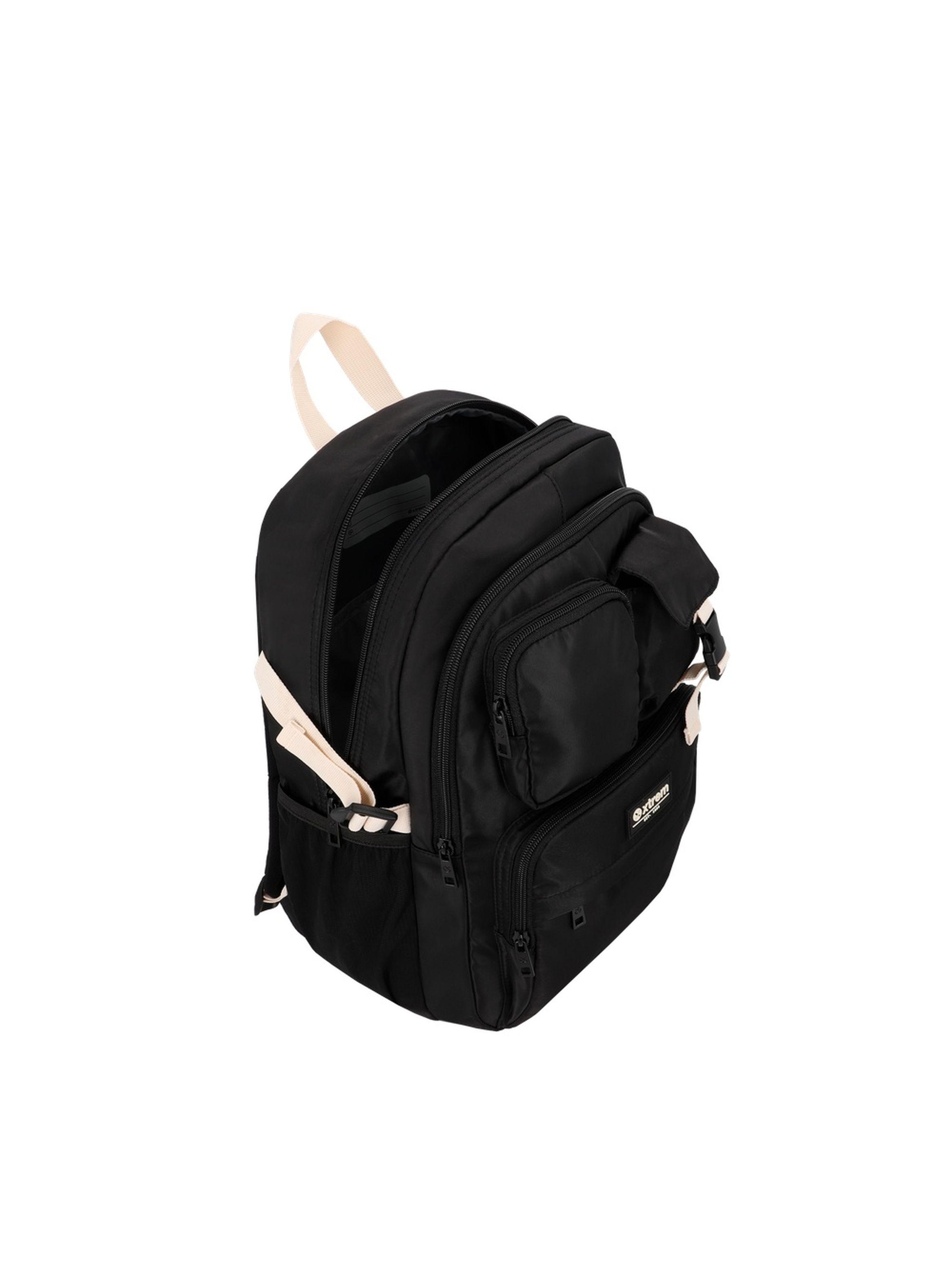 Mochila Notebook Xtrem Kira 6XT Negro/Beige 15"-3